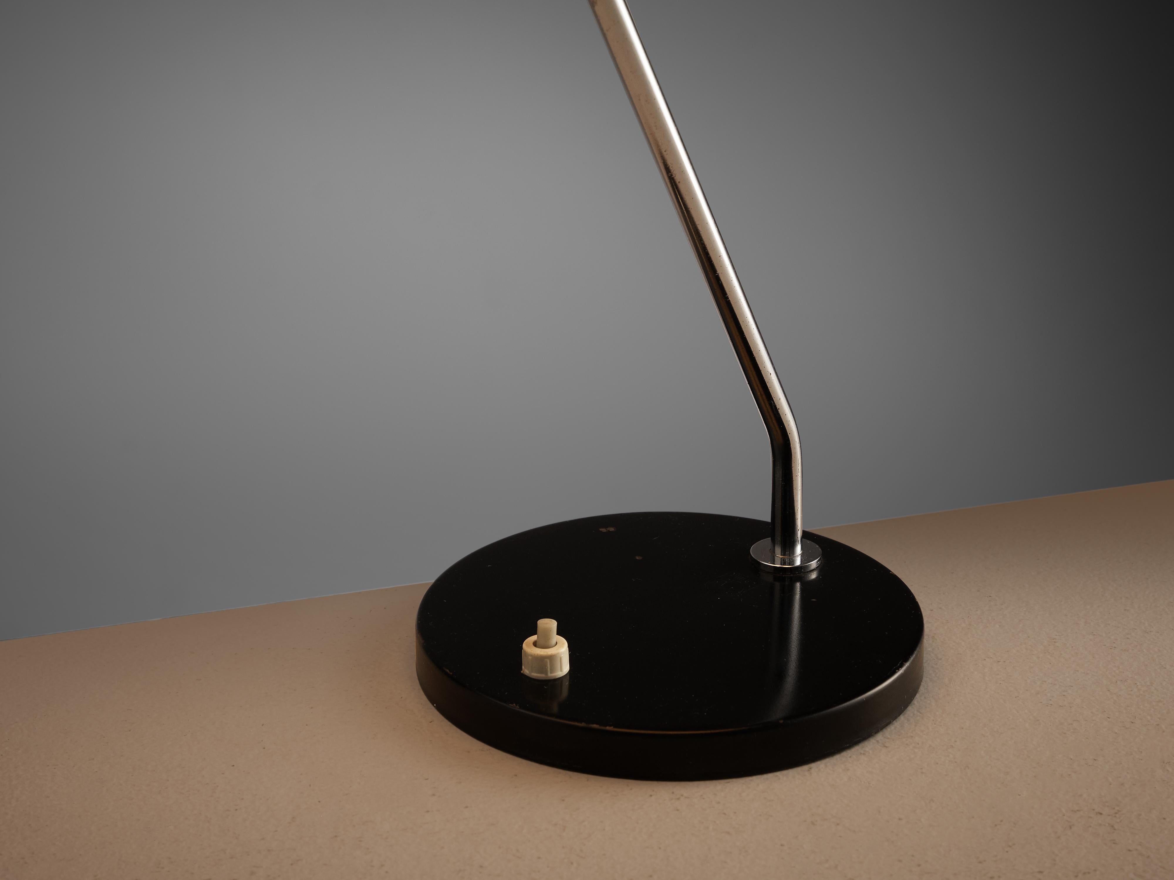 Mid-20th Century Louis Kalff for Philips Desk Lamp ‘Romeo’ in Metal