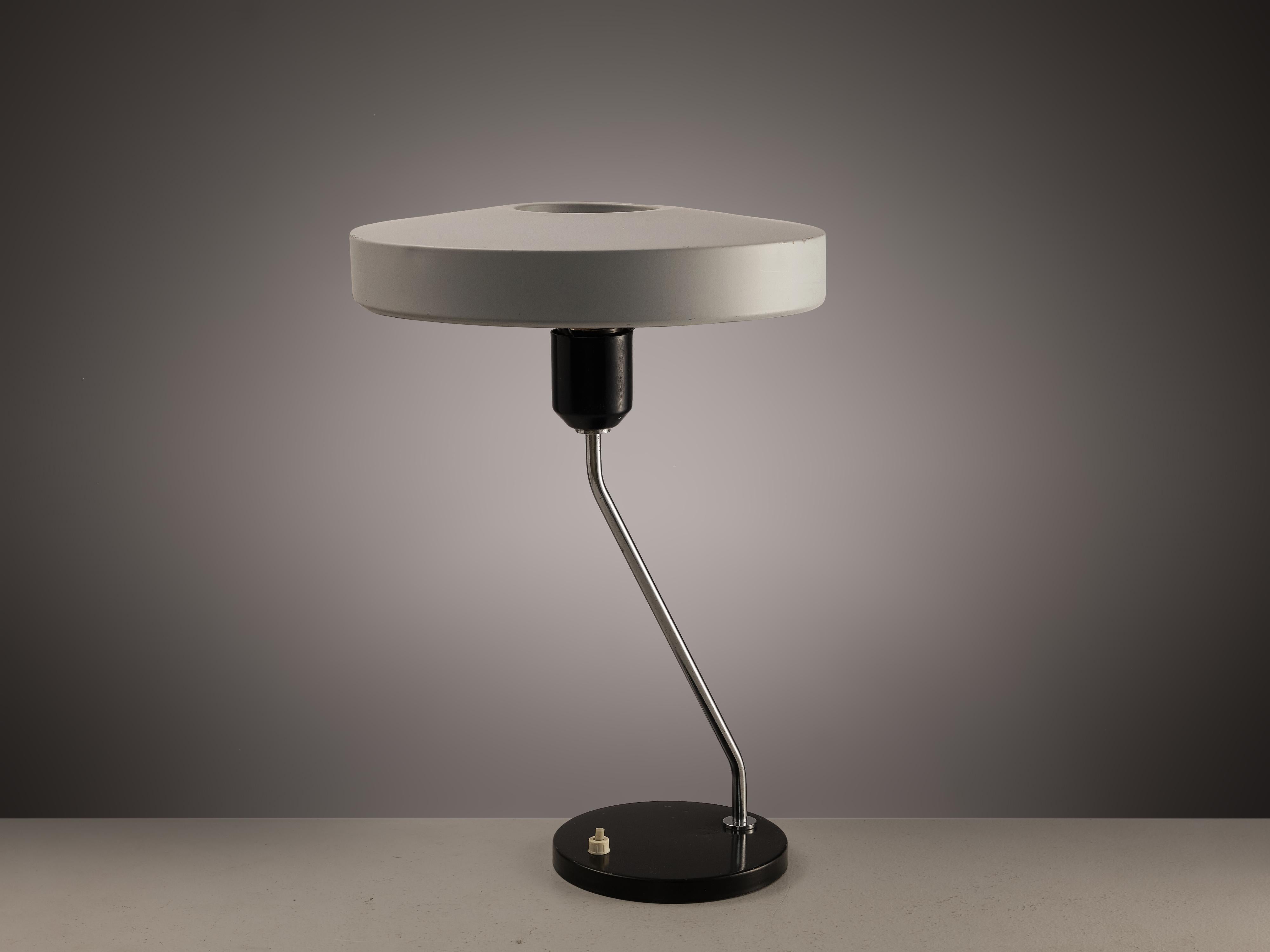 Louis Kalff for Philips Desk Lamp ‘Romeo’ in Metal 1