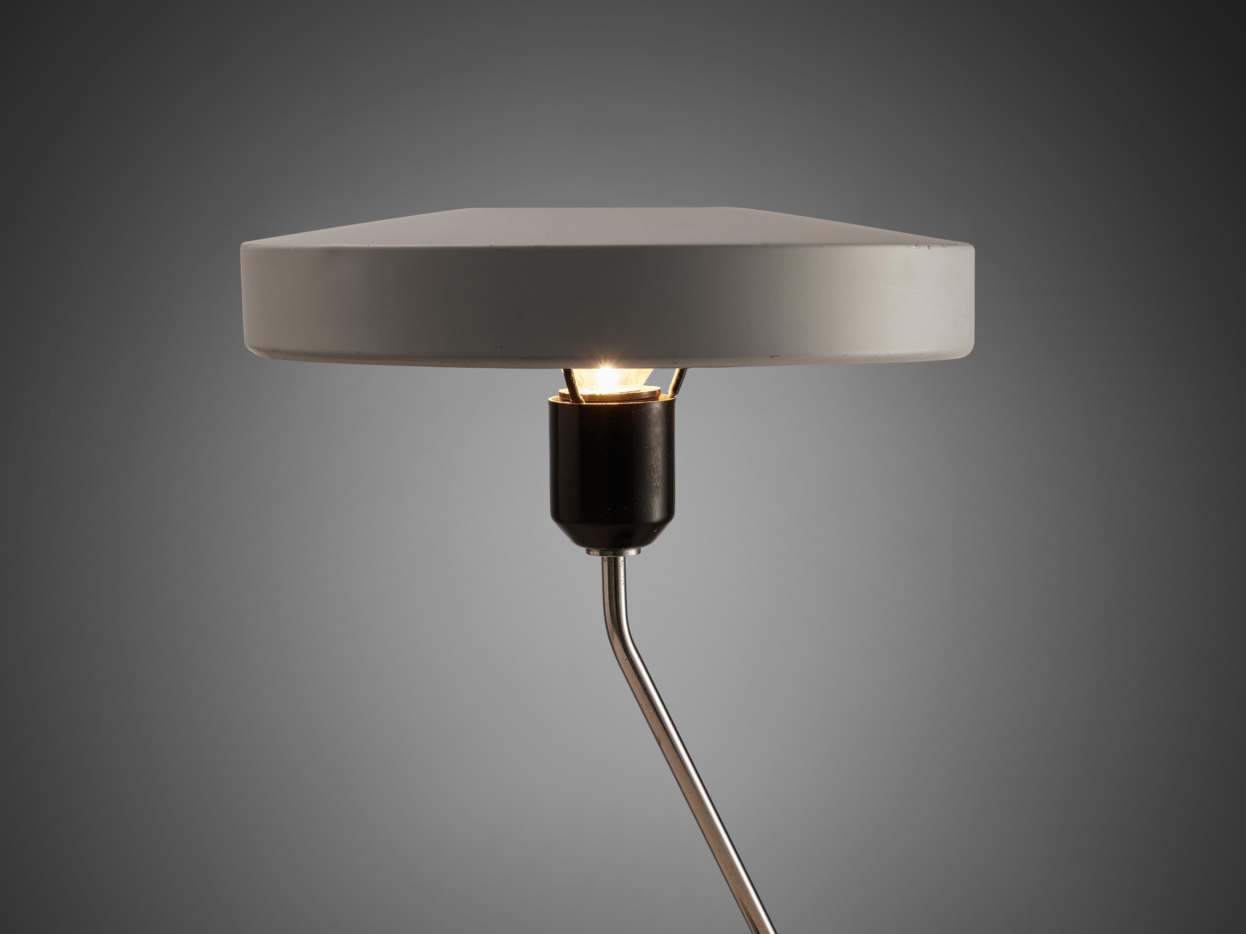Louis Kalff for Philips Desk Lamp ‘Romeo’ in Metal 2