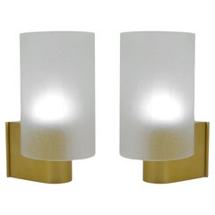 Louis Kalff for Philips Pair of Midcentury Wall Sconces, Late 1950s