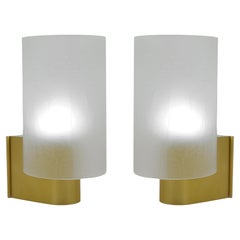 Louis Kalff for Philips Pair of Midcentury Wall Sconces, Late 1950s