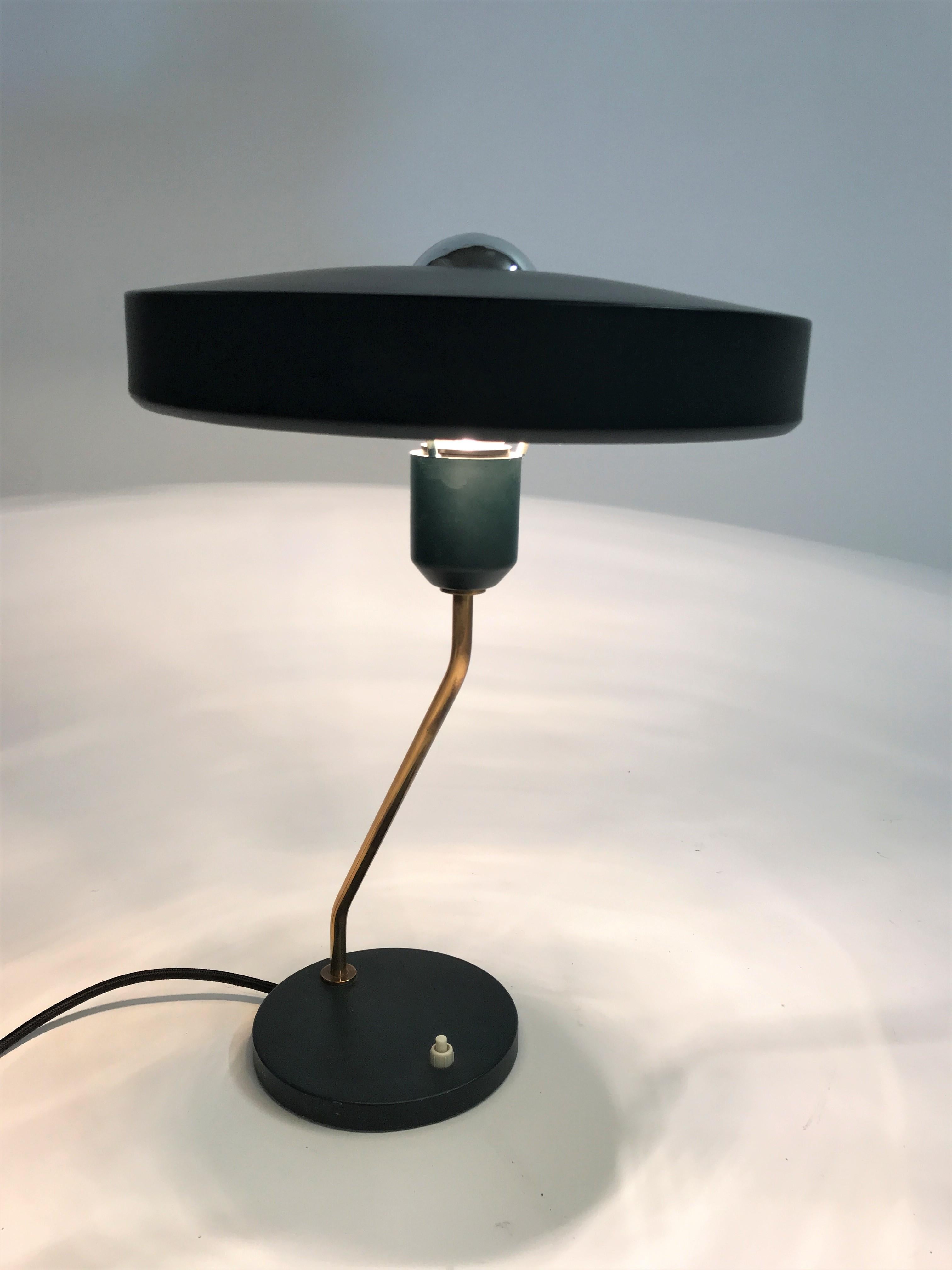 Mid-20th Century Louis Kalff for Philips 'Romeo' Table Lamp, 1960s