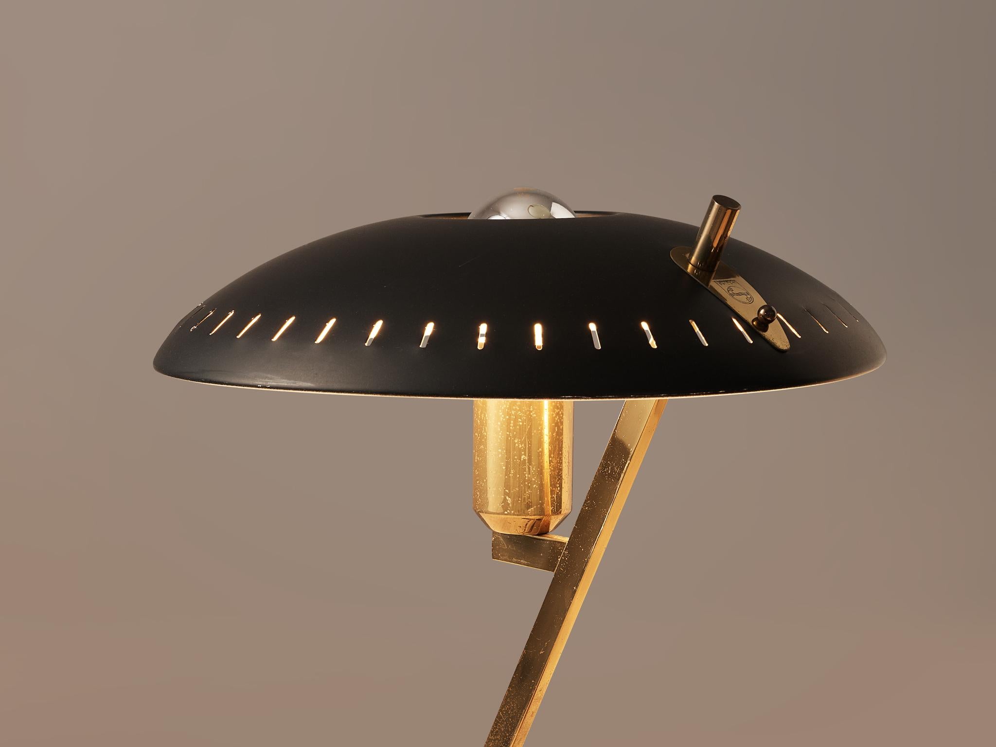 Louis Kalff for Philips 'Z' Table Lamp In Good Condition In Waalwijk, NL
