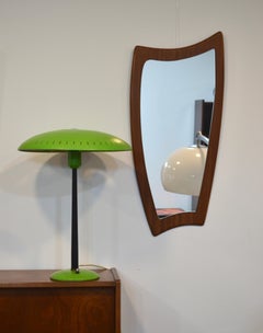 Louis Kalff green table Lamp for Philips, Netherlands, 1960s