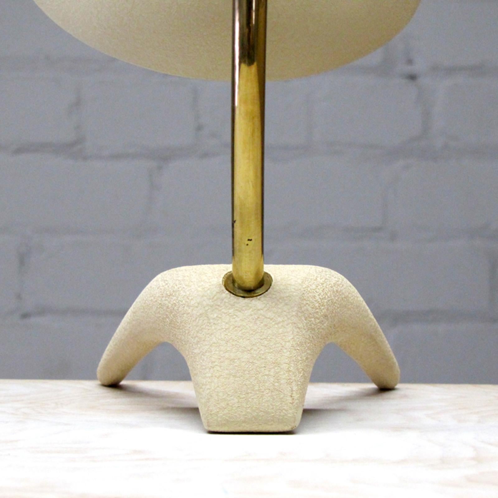 Smaltato Lampade da tavolo 'Krähenfuss' di Louis Kalff, 1950 in vendita