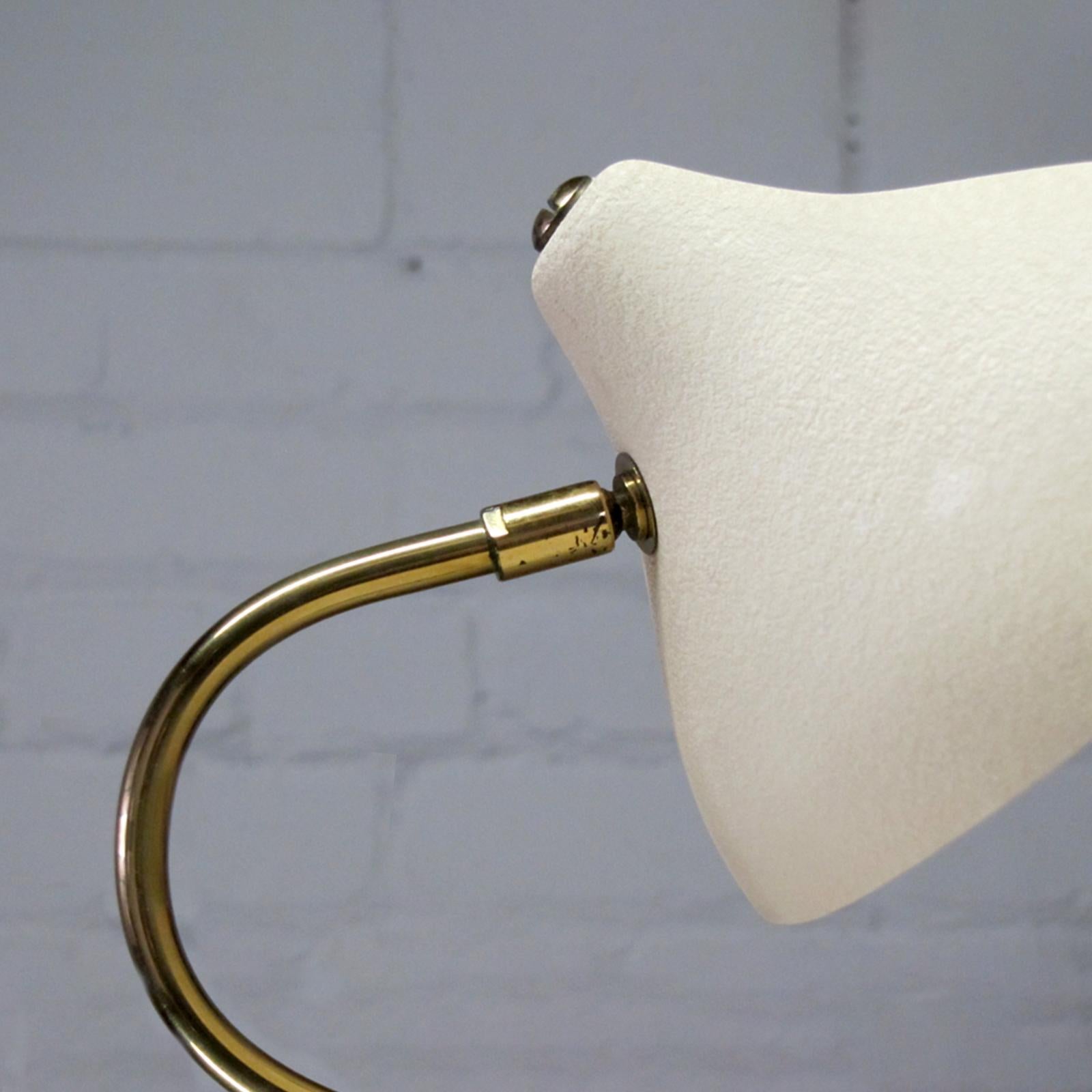 Alluminio Lampade da tavolo 'Krähenfuss' di Louis Kalff, 1950 in vendita
