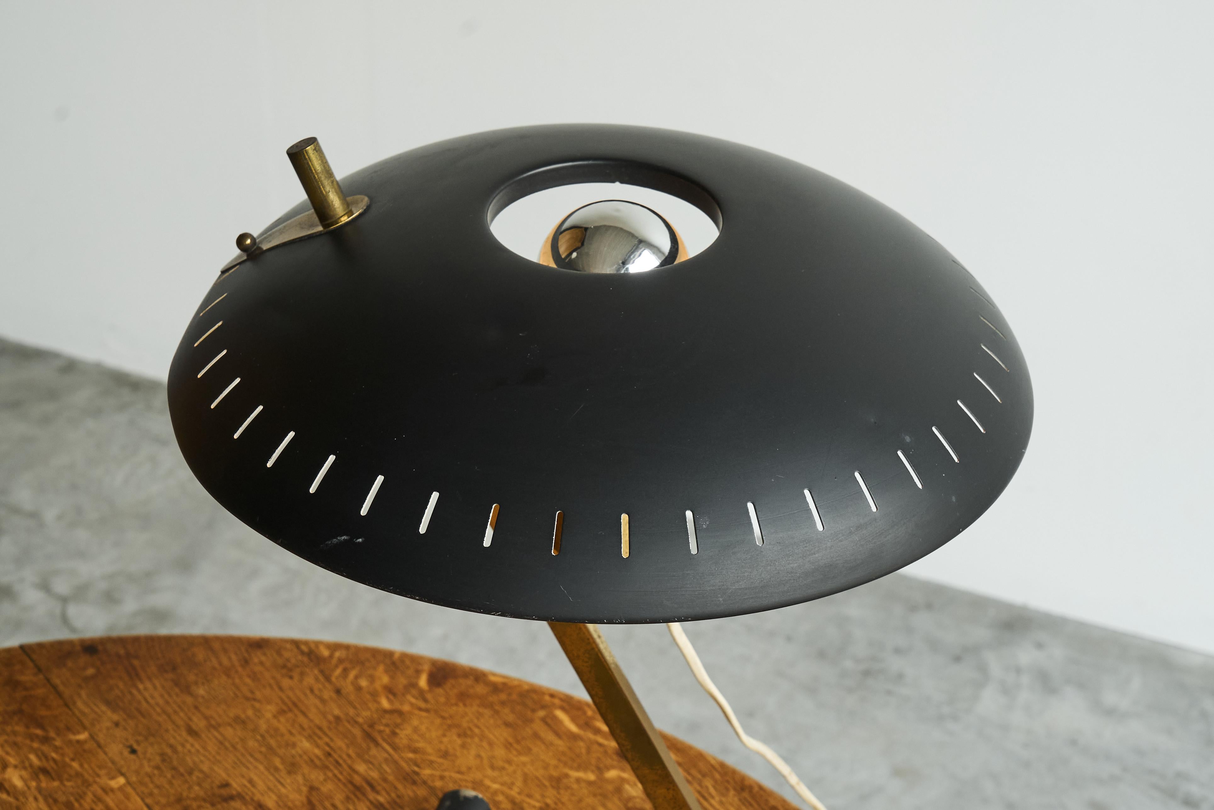 Louis Kalff Sehr früh oder Prototyp Decora oder Z Tischlampe Die Niederlande 1950er Jahre im Angebot 2