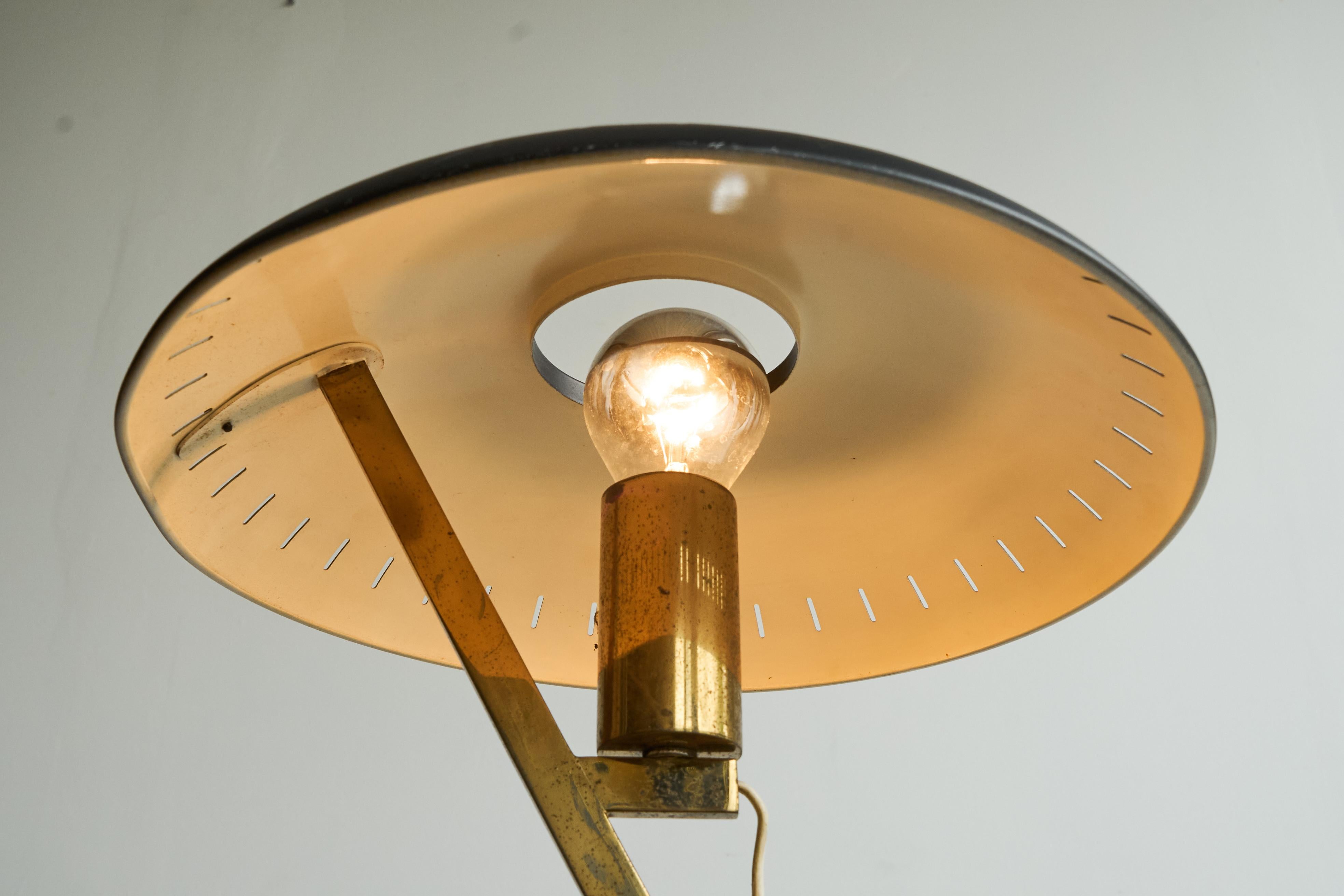 Louis Kalff Sehr früh oder Prototyp Decora oder Z Tischlampe Die Niederlande 1950er Jahre im Angebot 5
