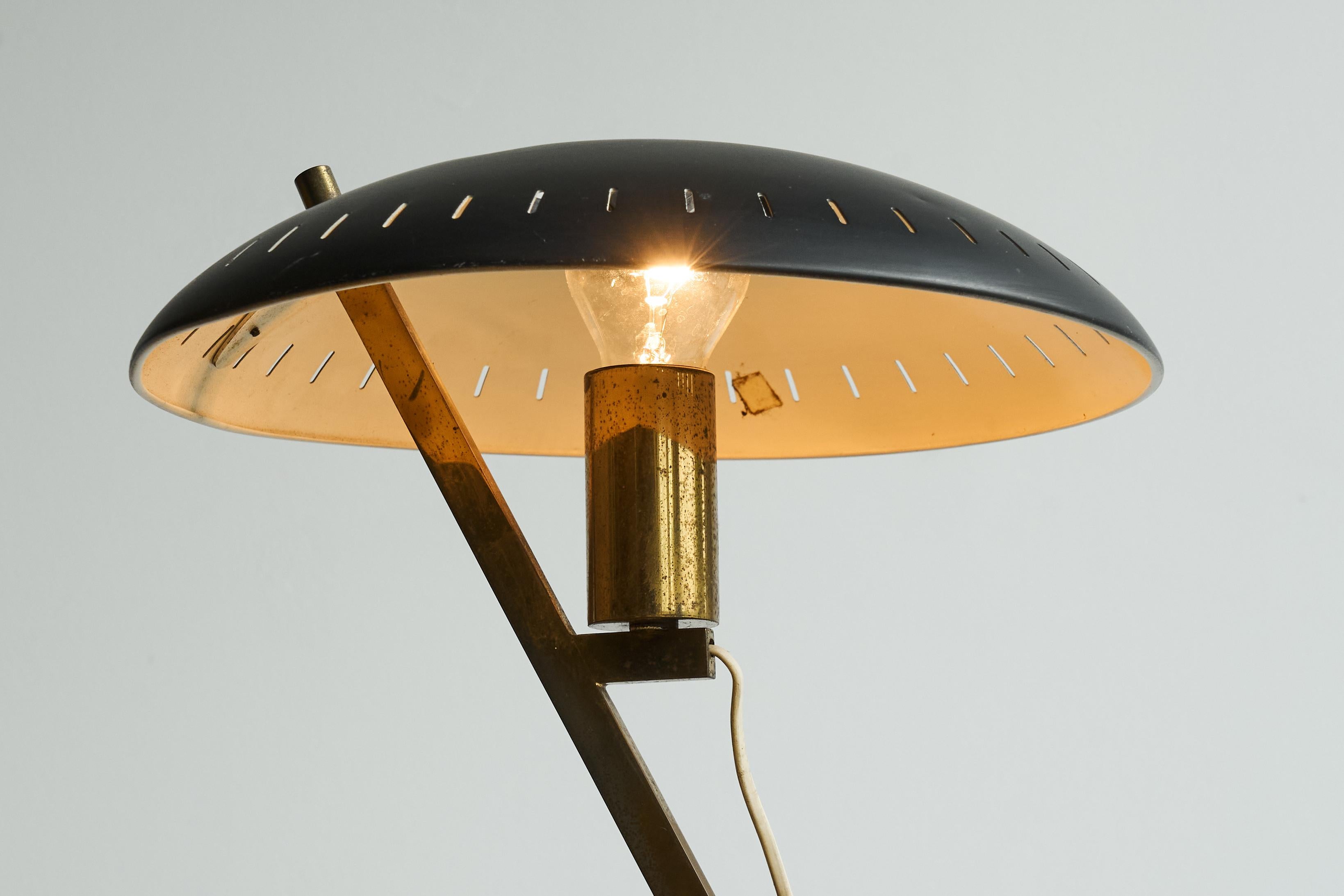 Louis Kalff Sehr früh oder Prototyp Decora oder Z Tischlampe Die Niederlande 1950er Jahre (Niederländisch) im Angebot