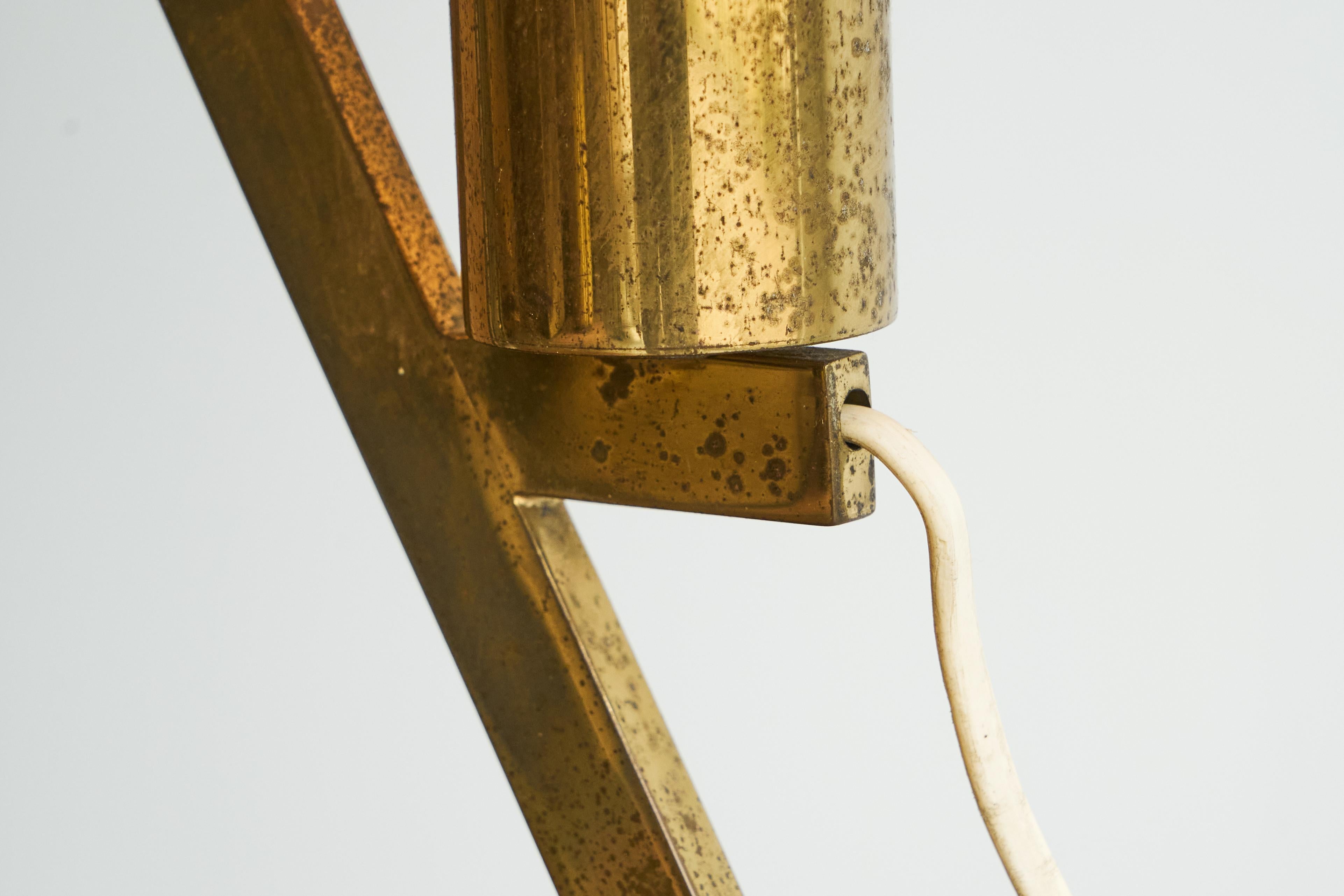 Louis Kalff Sehr früh oder Prototyp Decora oder Z Tischlampe Die Niederlande 1950er Jahre im Angebot 1