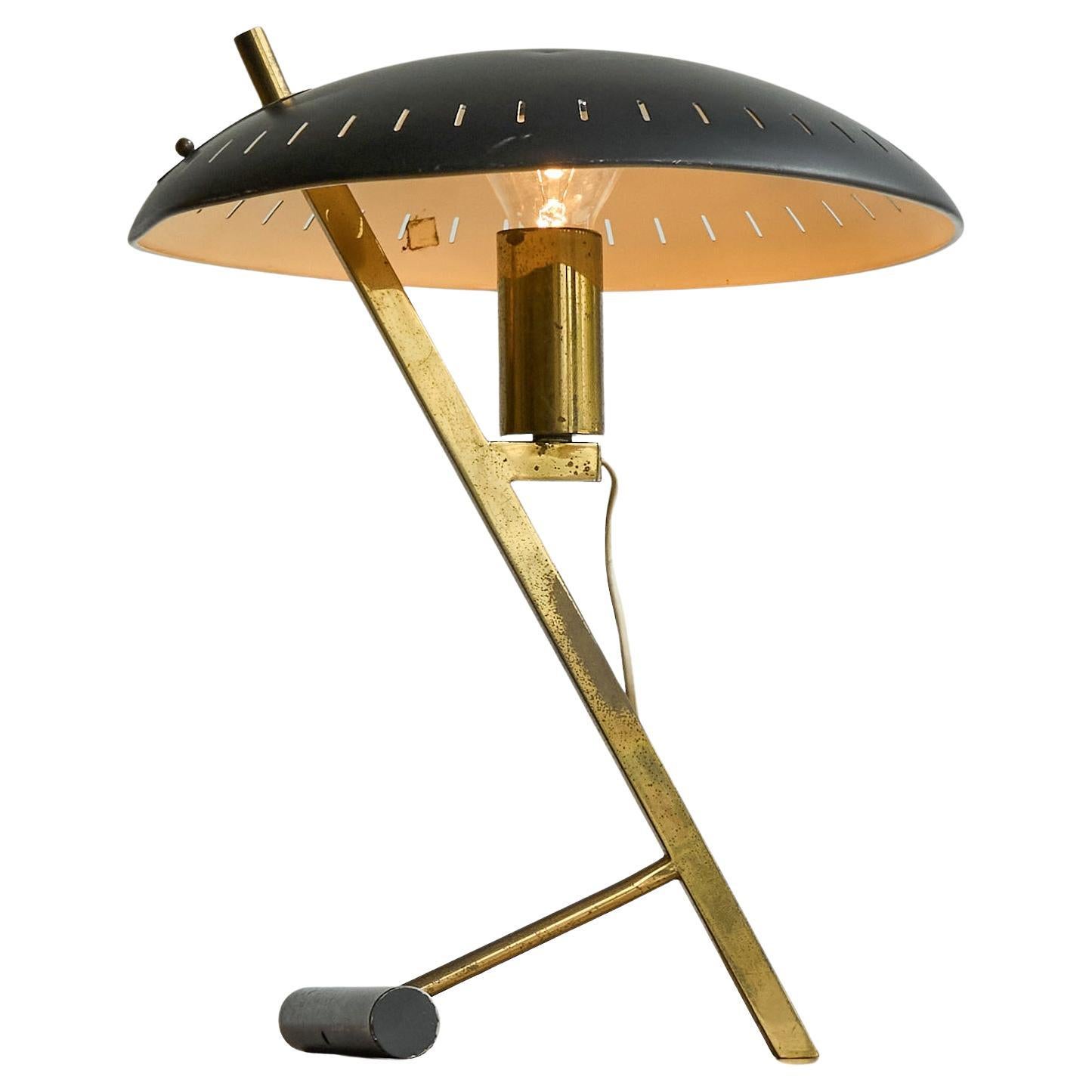 Louis Kalff Sehr früh oder Prototyp Decora oder Z Tischlampe Die Niederlande 1950er Jahre im Angebot