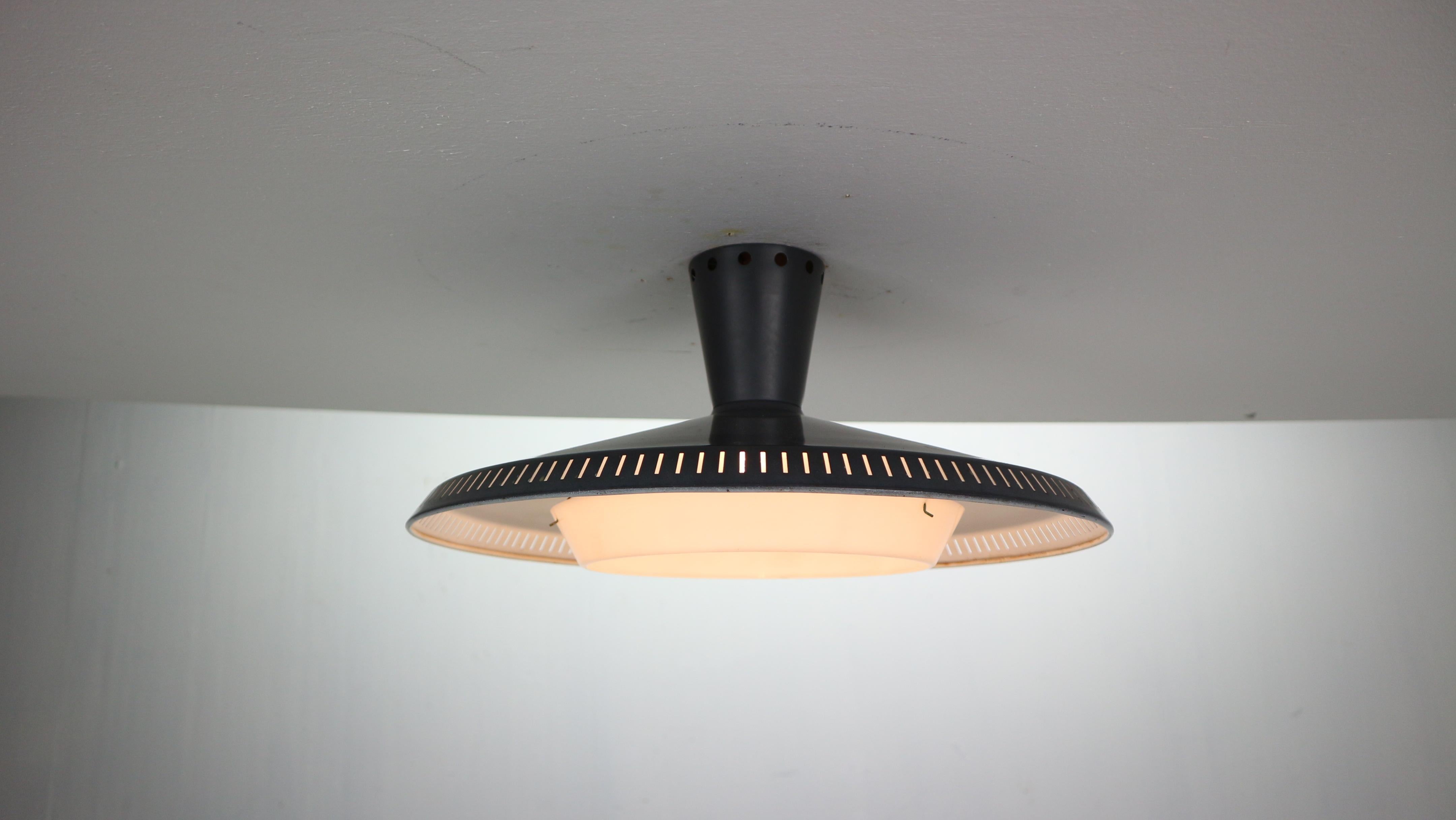 Dutch Louis Kalff Wall or Celling Lamp No. NB92 for Phillips, 1959, Netherlands
