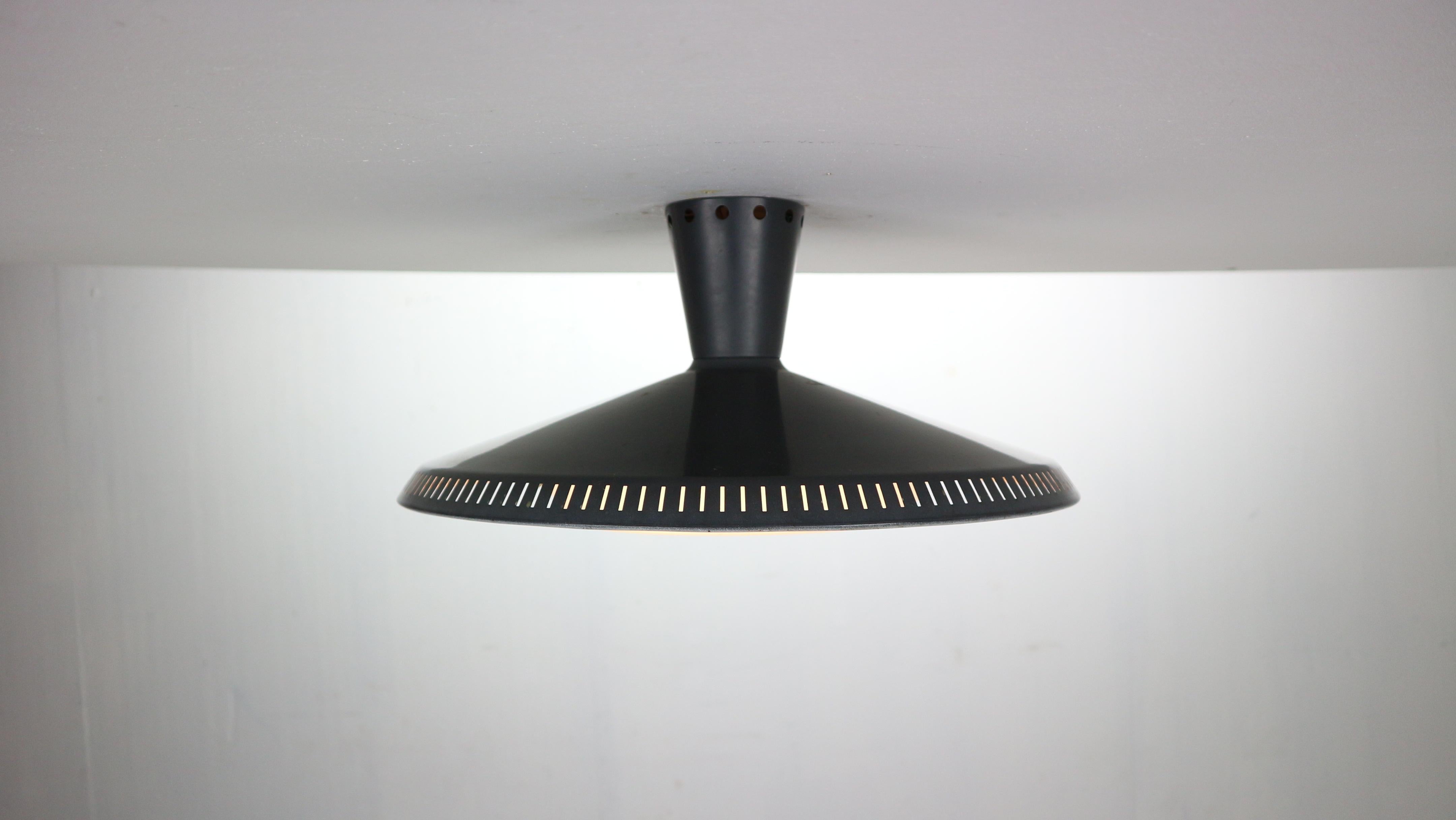 Louis Kalff Wall or Celling Lamp No. NB92 for Phillips, 1959, Netherlands In Good Condition In The Hague, NL