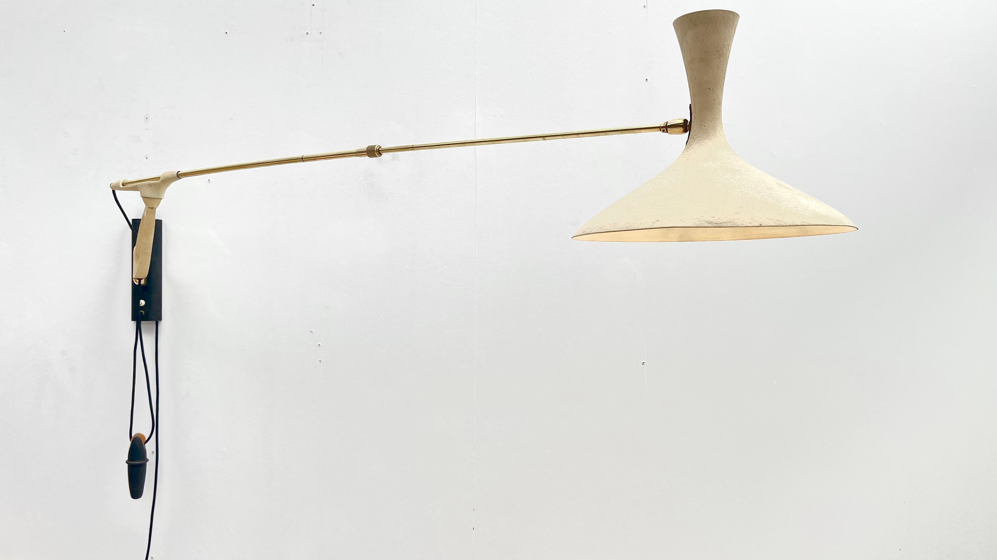 Louis Kalff para Cosack Leuchten - Lámpara mural articulada Alemán en venta