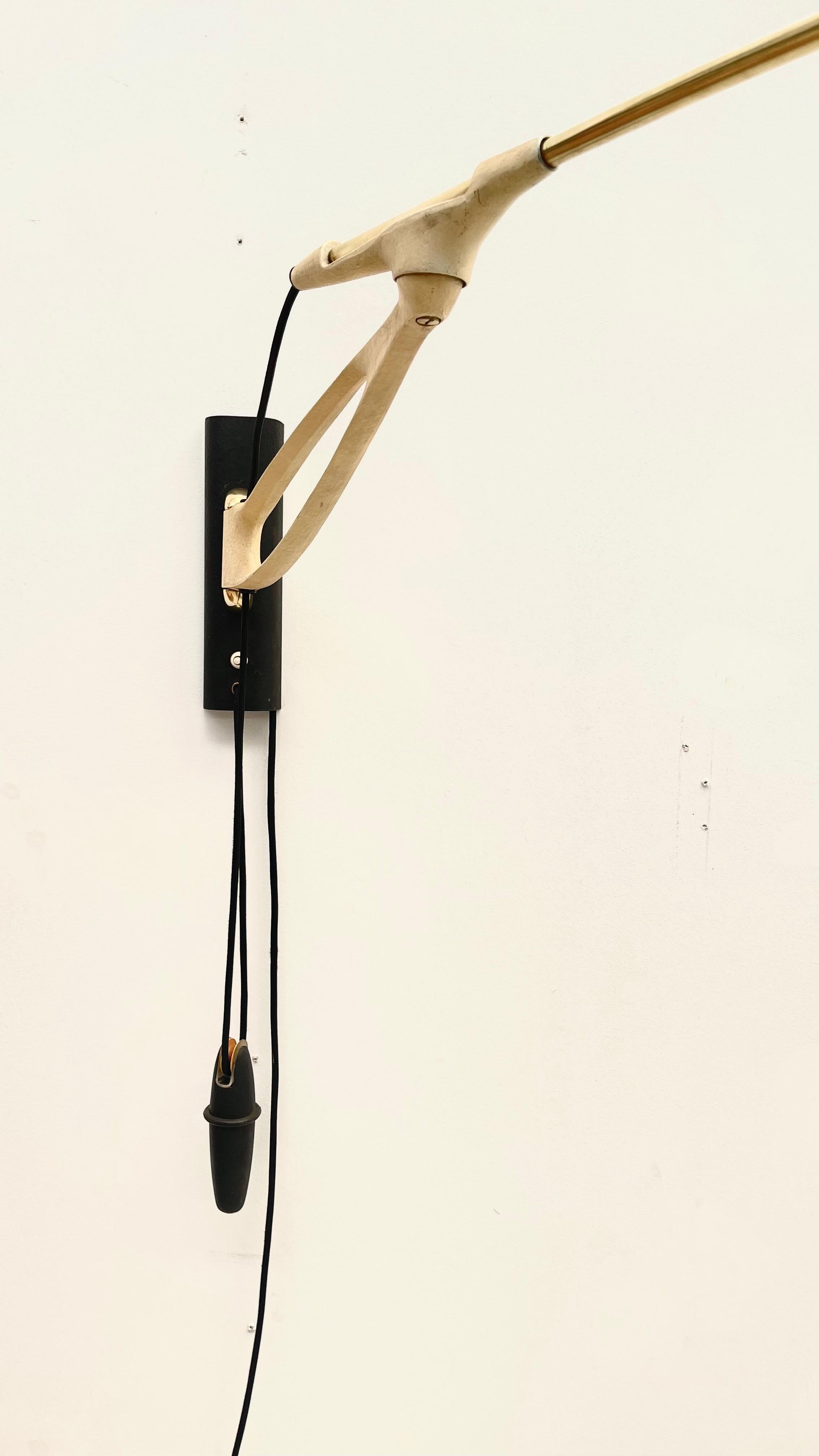 Louis Kalff para Cosack Leuchten - Lámpara mural articulada Aluminio en venta