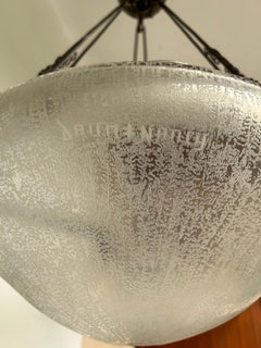 Louis Katona und Daum Nancy Art Deco Kronleuchter