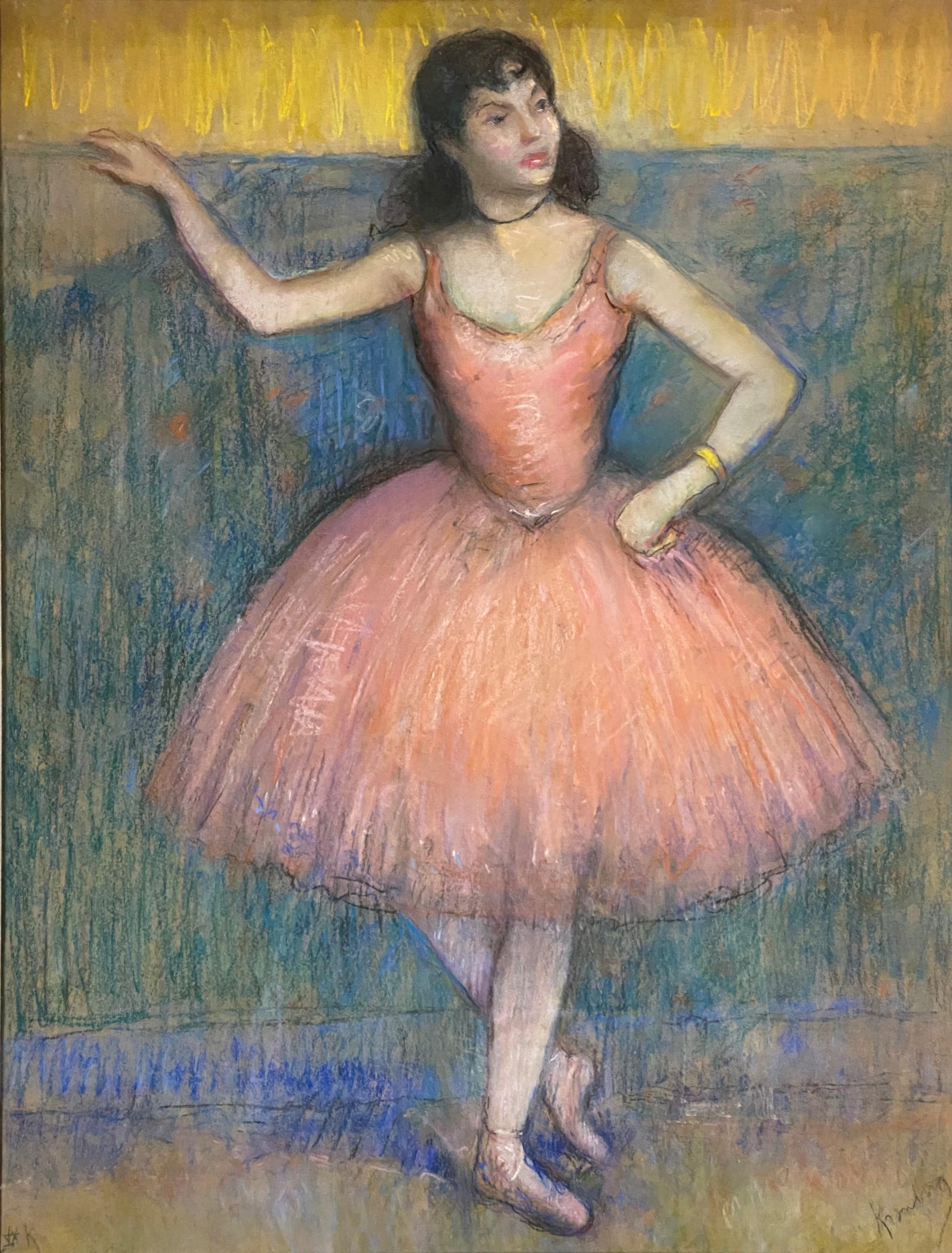 Ballerine - Painting de Louis Kronberg