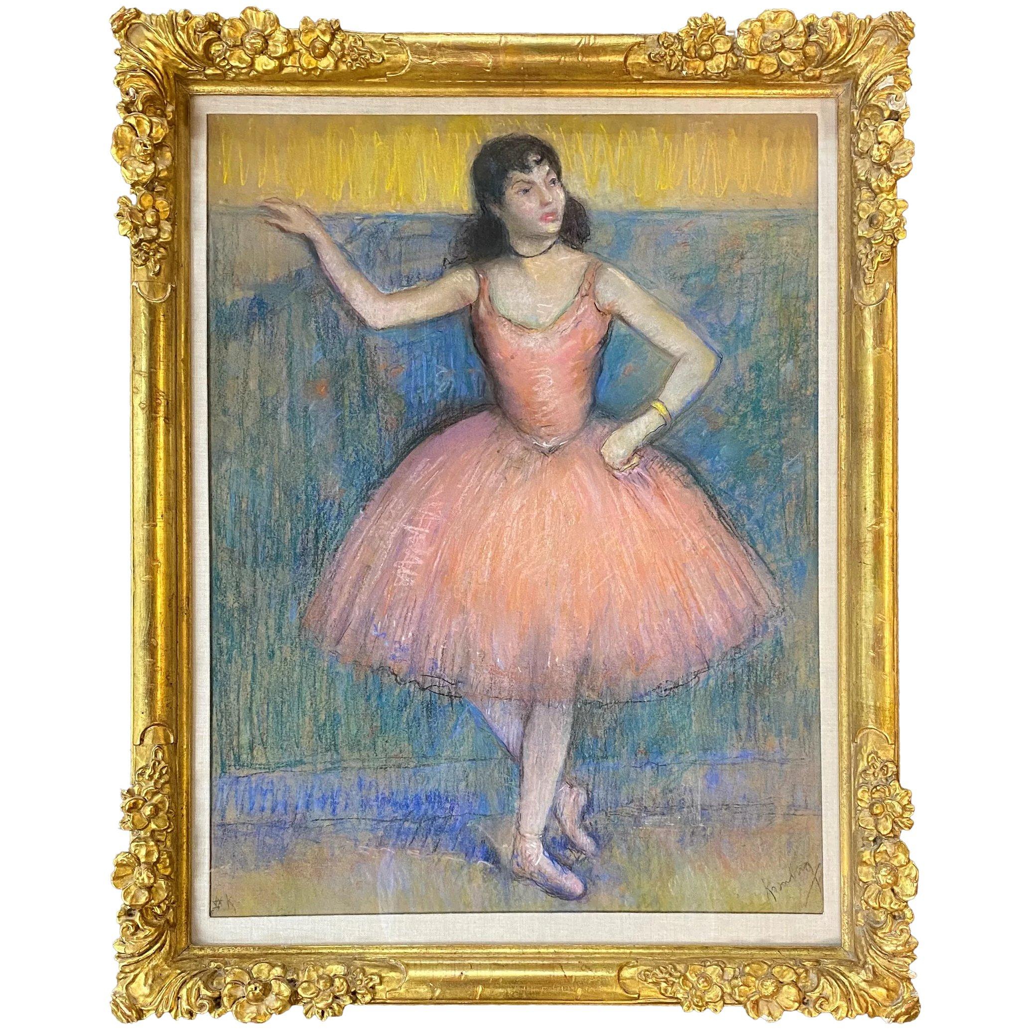 Louis Kronberg Figurative Painting - Ballerina