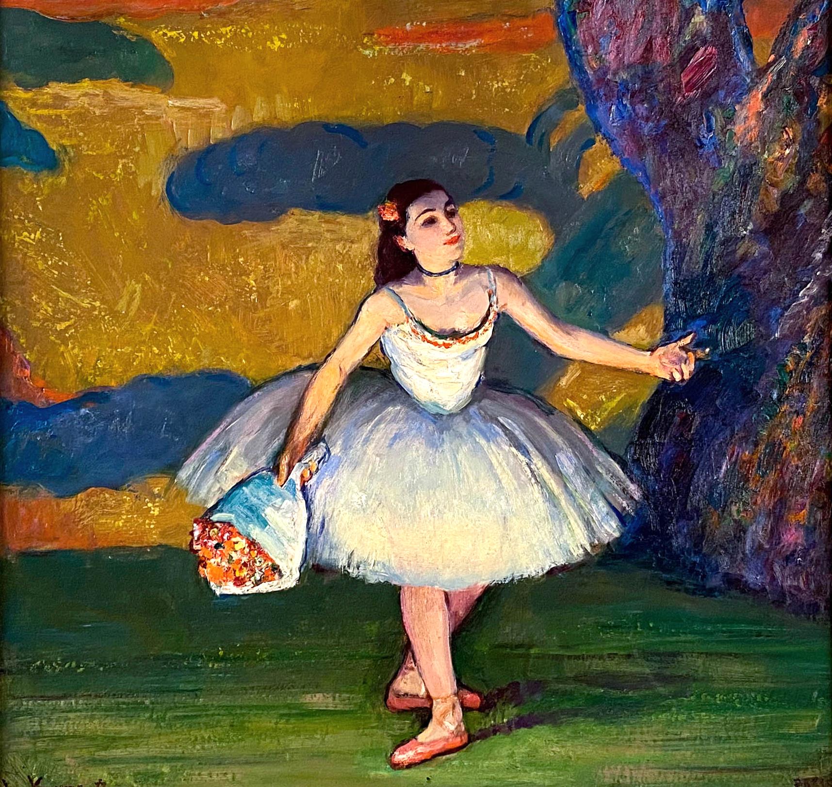 La Premiere Danseuse - Painting by Louis Kronberg