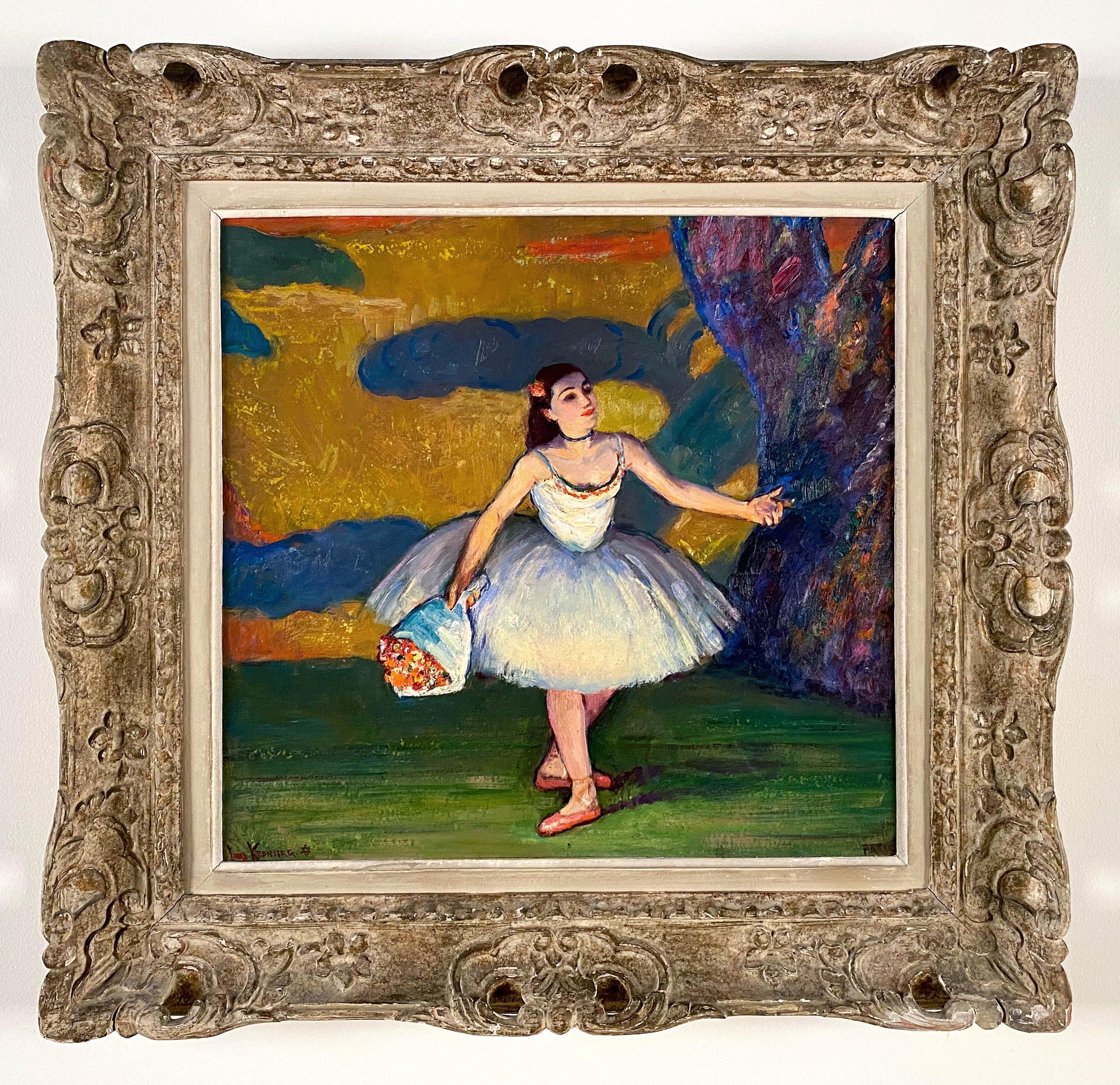 Louis Kronberg Portrait Painting - La Premiere Danseuse