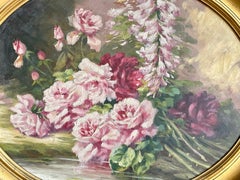 Louis LARTIGAU - Floral Medallion Pendant, XIXth century