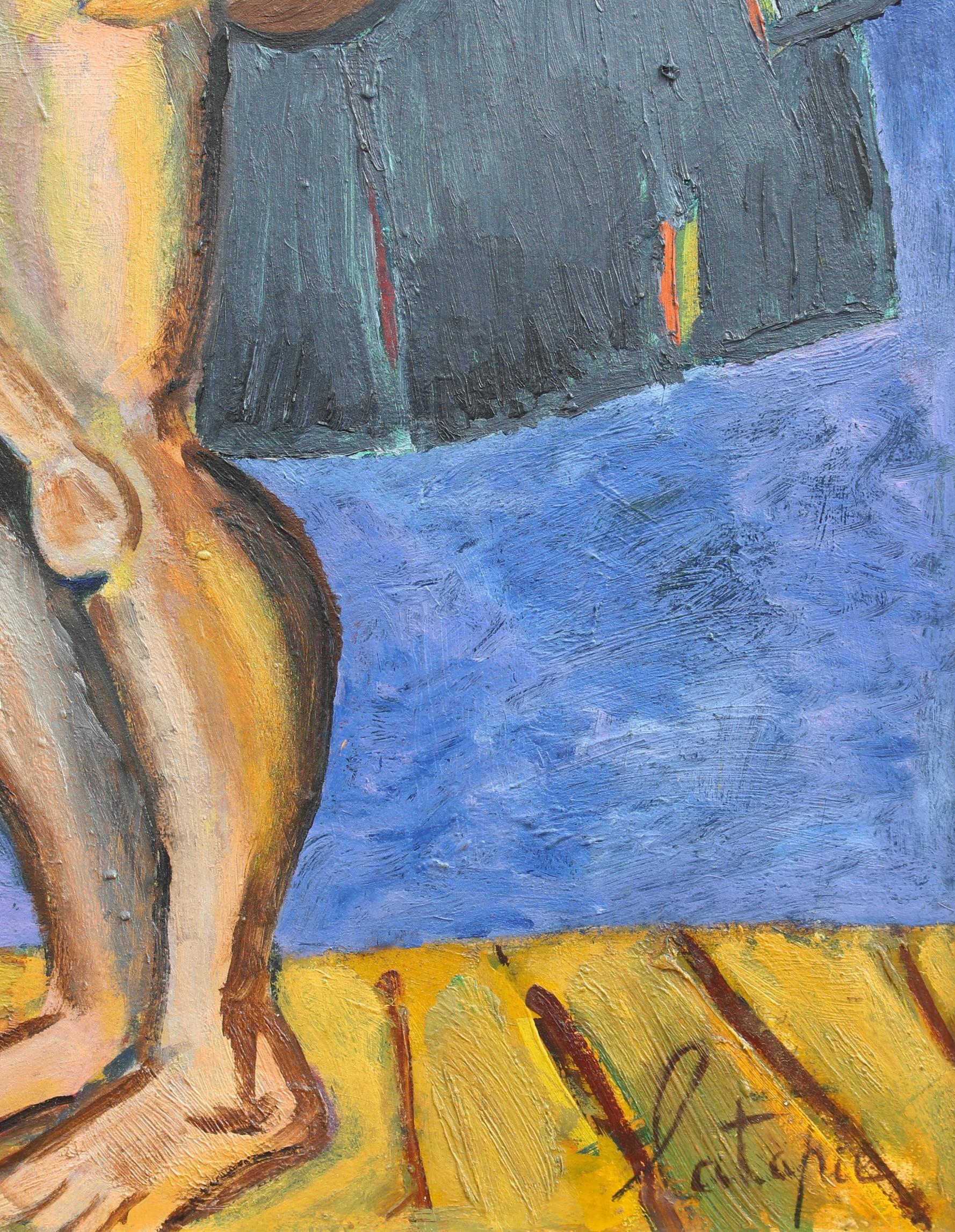 Nude at the Window Overlooking Sacré-Coeur For Sale 12
