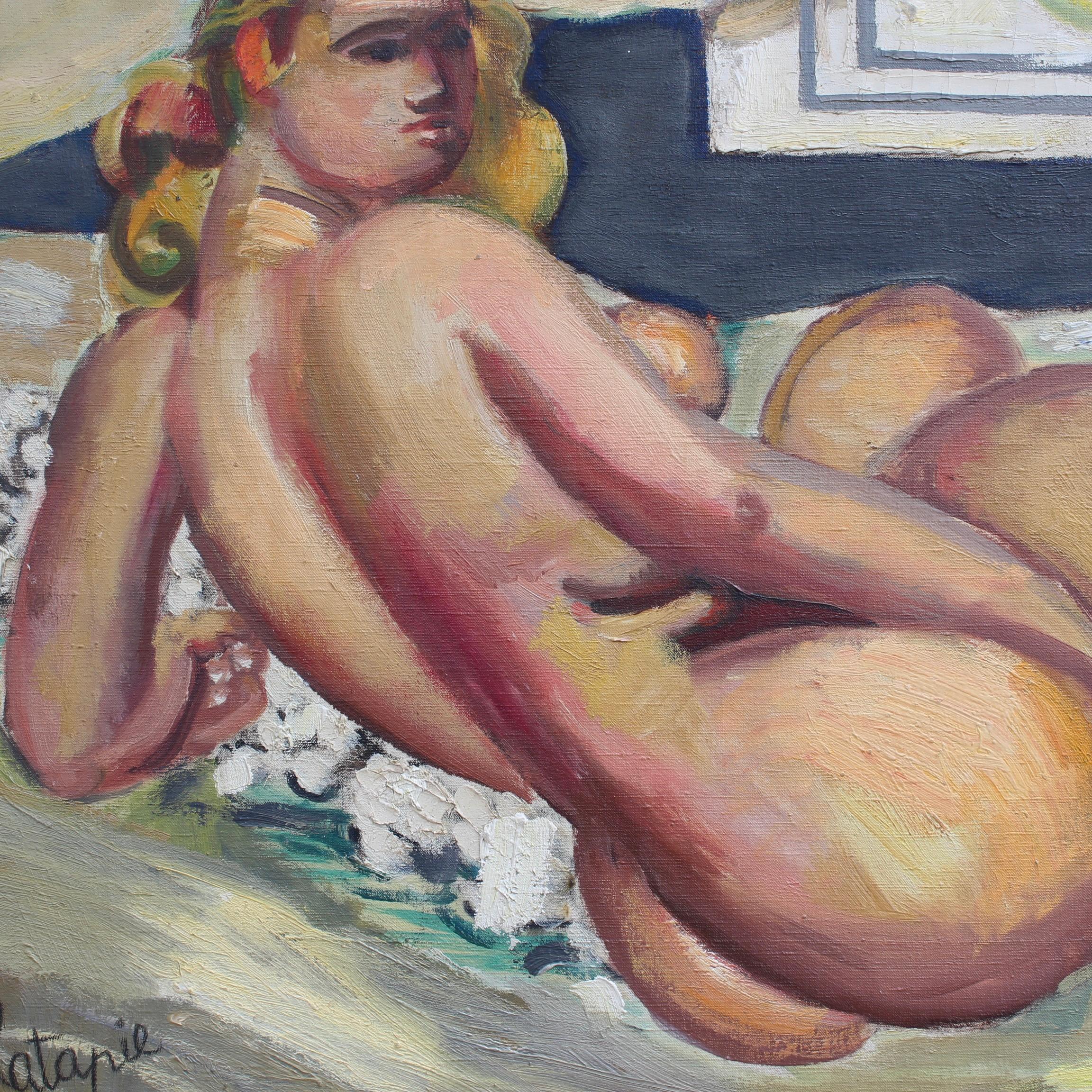Nude Posing on the Sofa For Sale 6