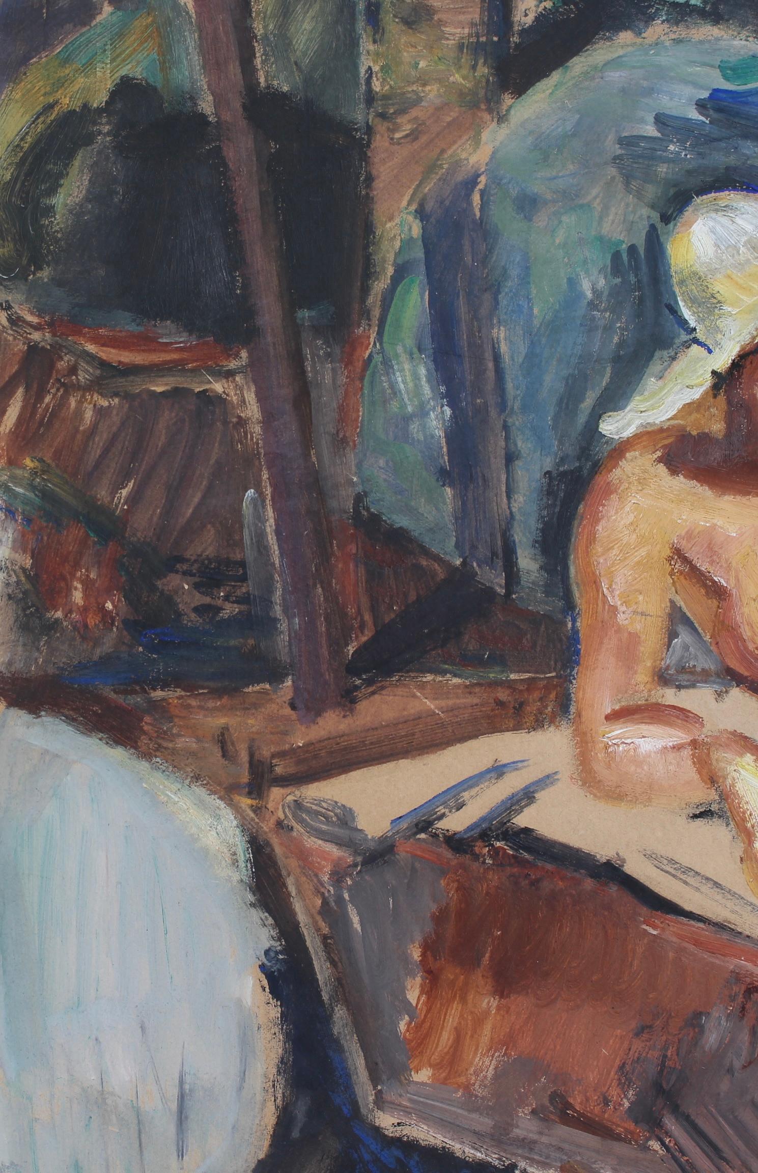 « The Bather » de Louis Latapie (1924) en vente 12