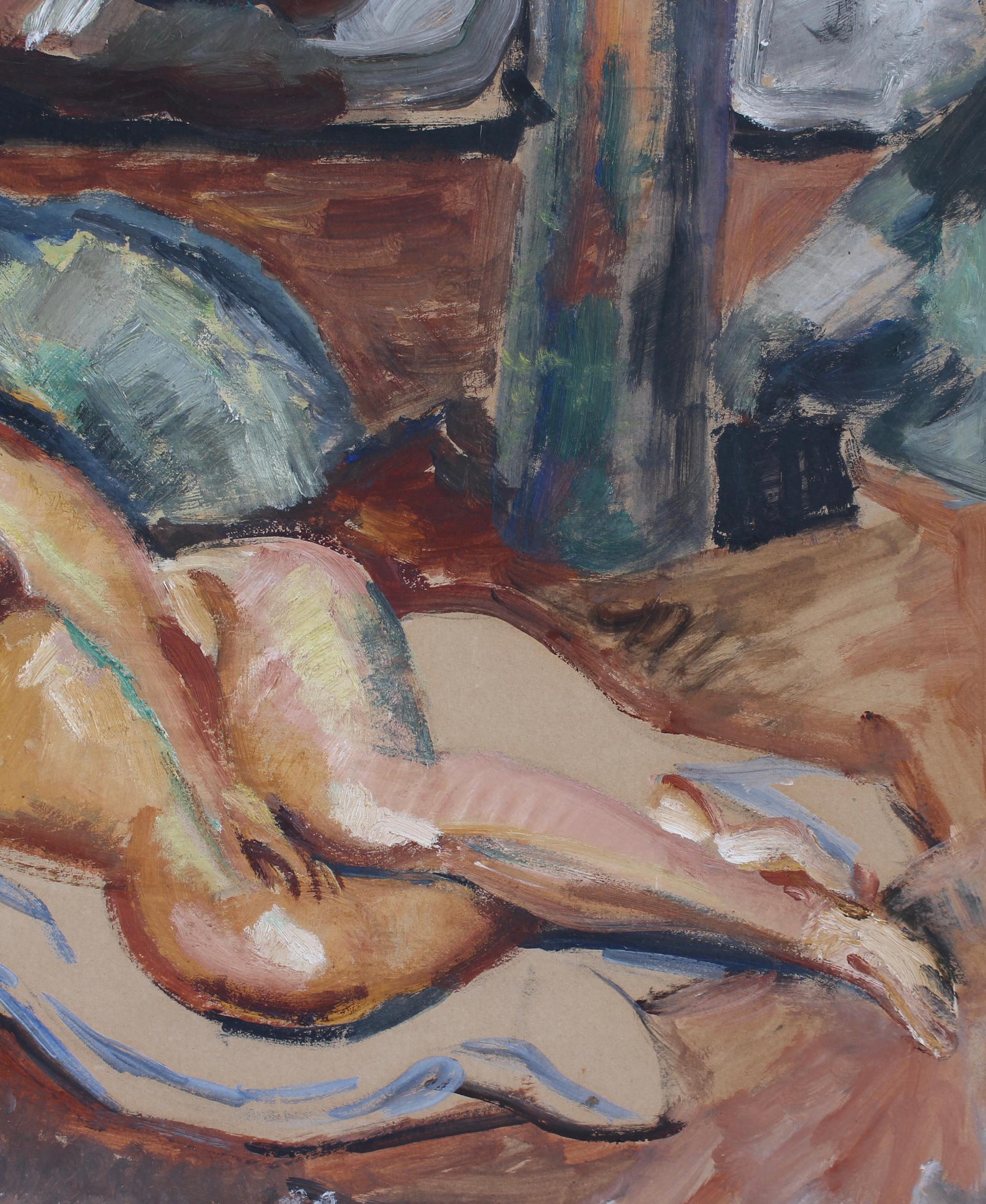 « The Bather » de Louis Latapie (1924) en vente 8