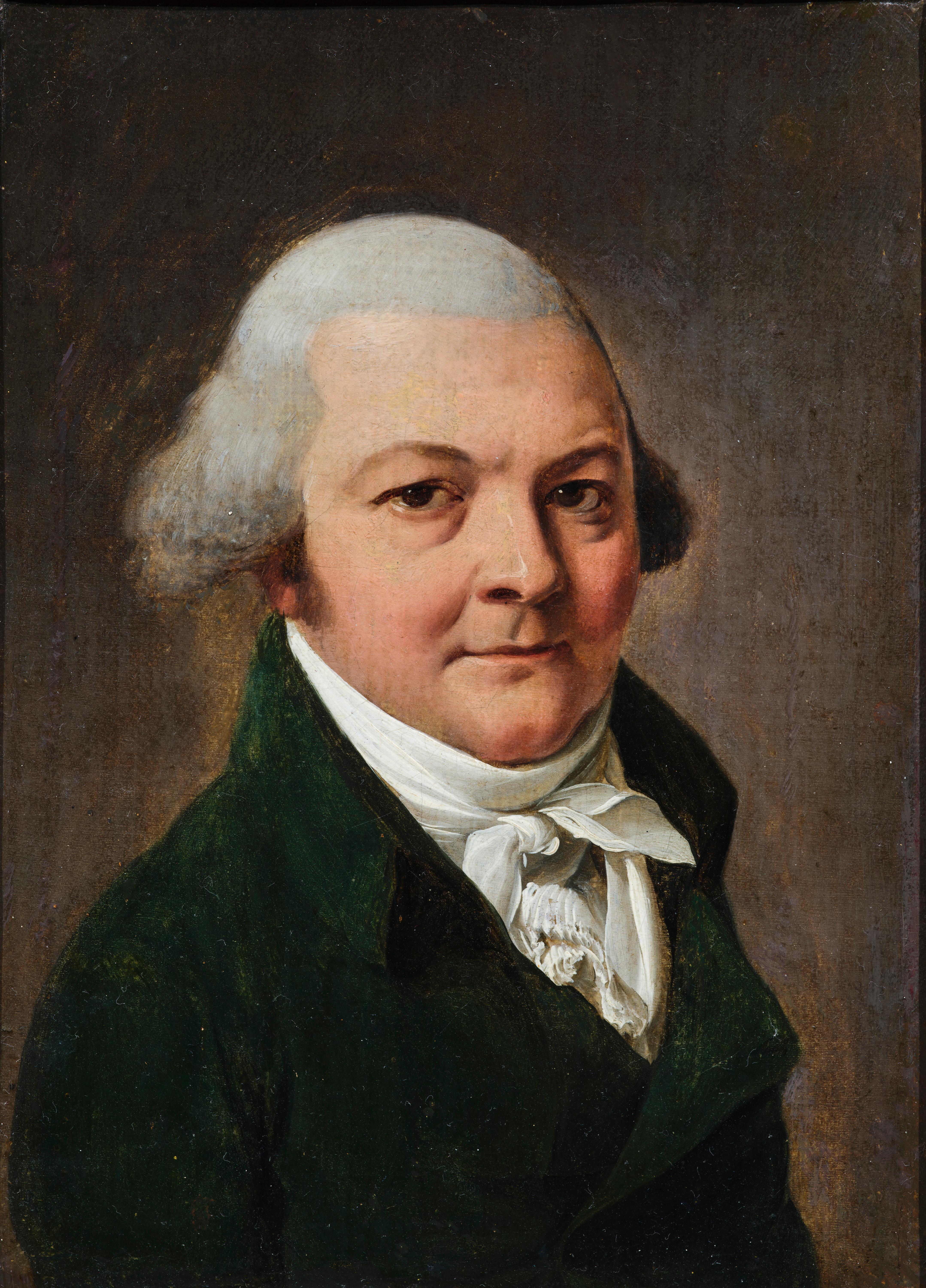 Portrait of Mr. Jacques P***, a vivid portrait by Louis-Léopold Boilly  1