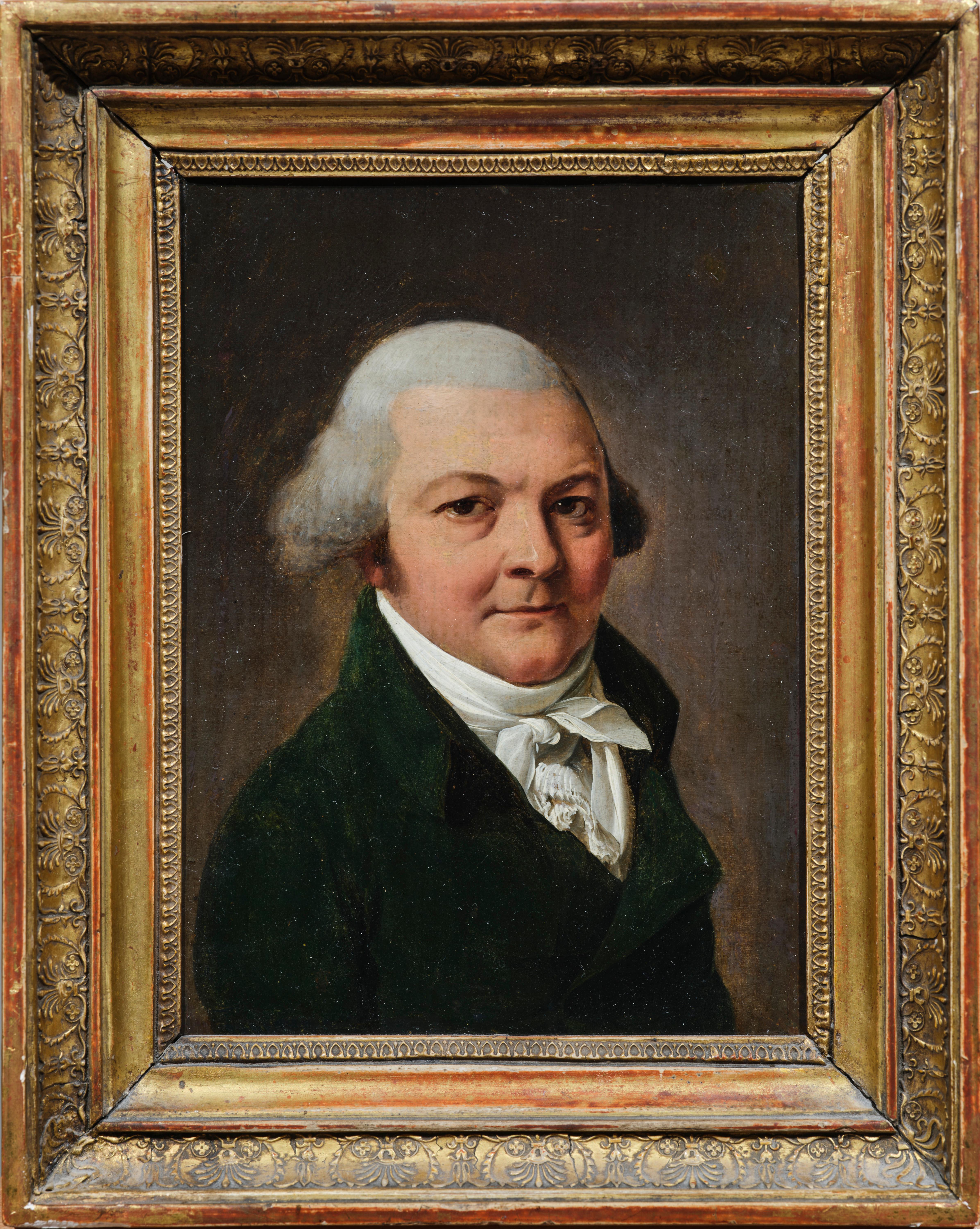 Portrait of Mr. Jacques P***, a vivid portrait by Louis-Léopold Boilly 