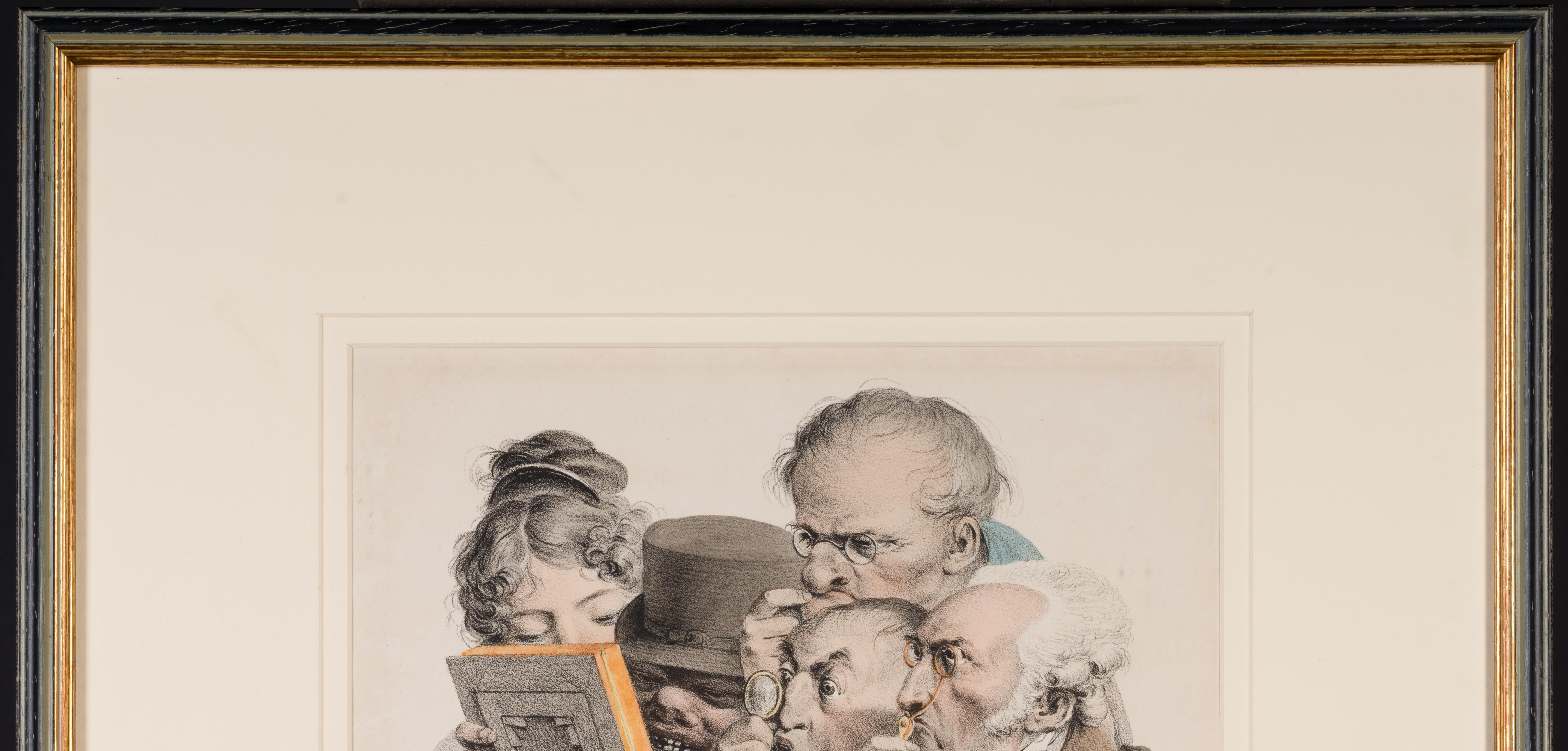 Louis - Leopold Boilly 1761 - 1845, was a French painter and draughtsman of portraits and genre subjects. His career spanned one of the most important eras of the French Revolution and Empire including the Napoleonic Empire and the Bourbon