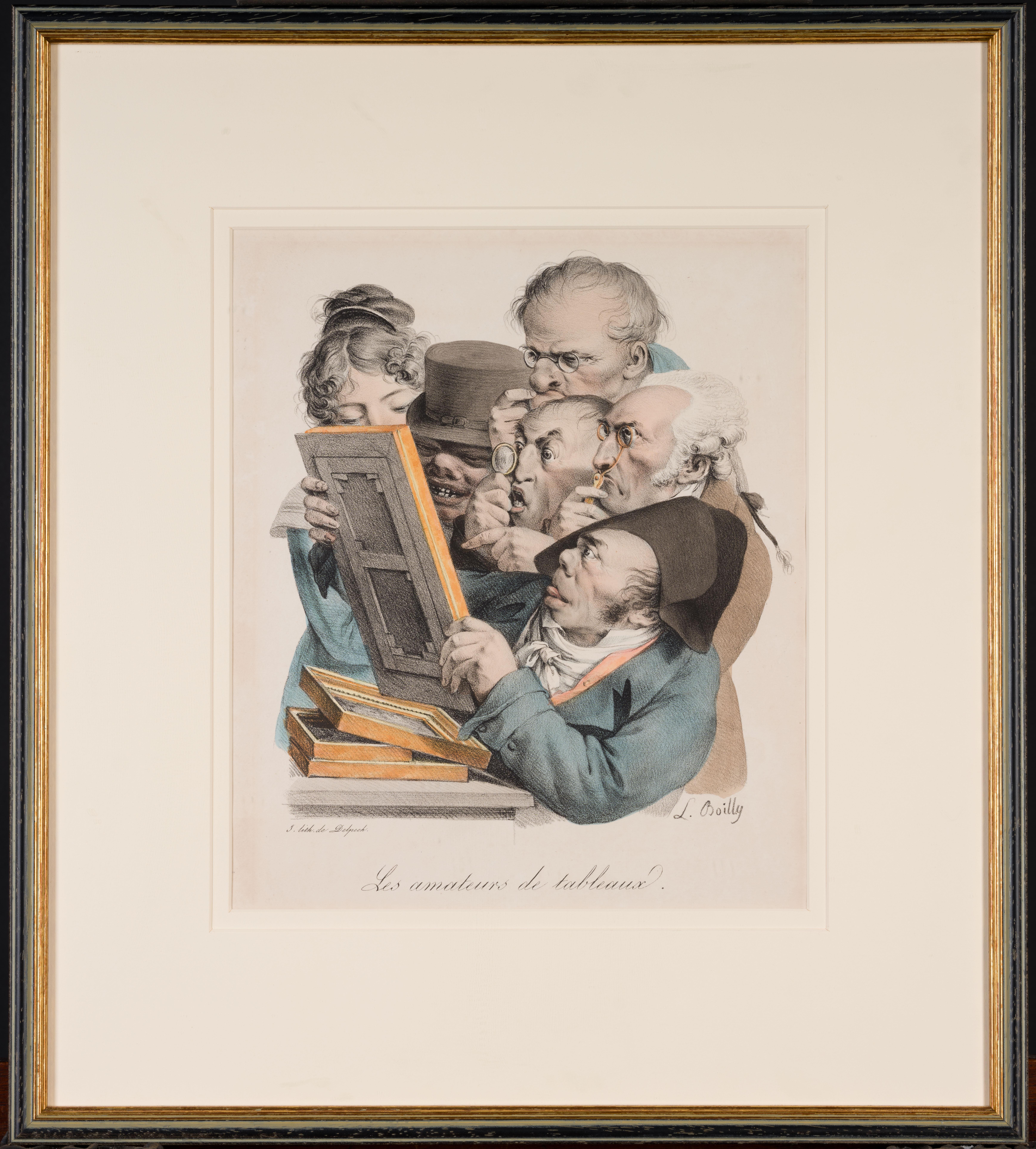 Louis - Leopold Boilly Figurative Print - The Art Connoisseurs