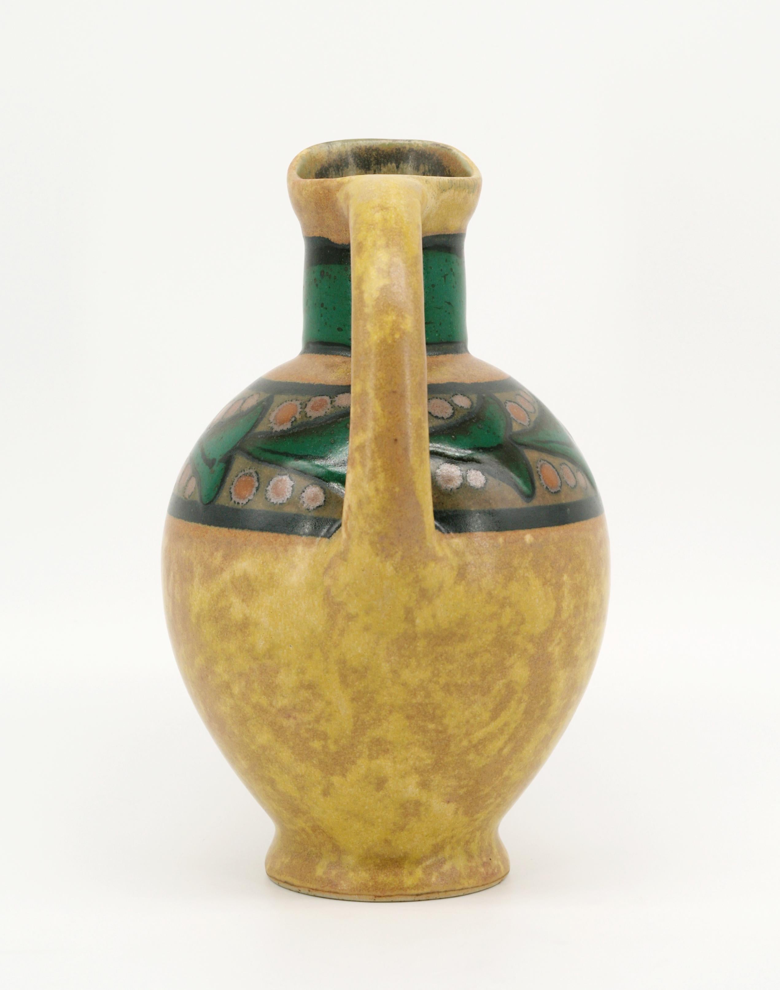 Art Déco Brocca in gres Louis Lourioux, 1920 in vendita