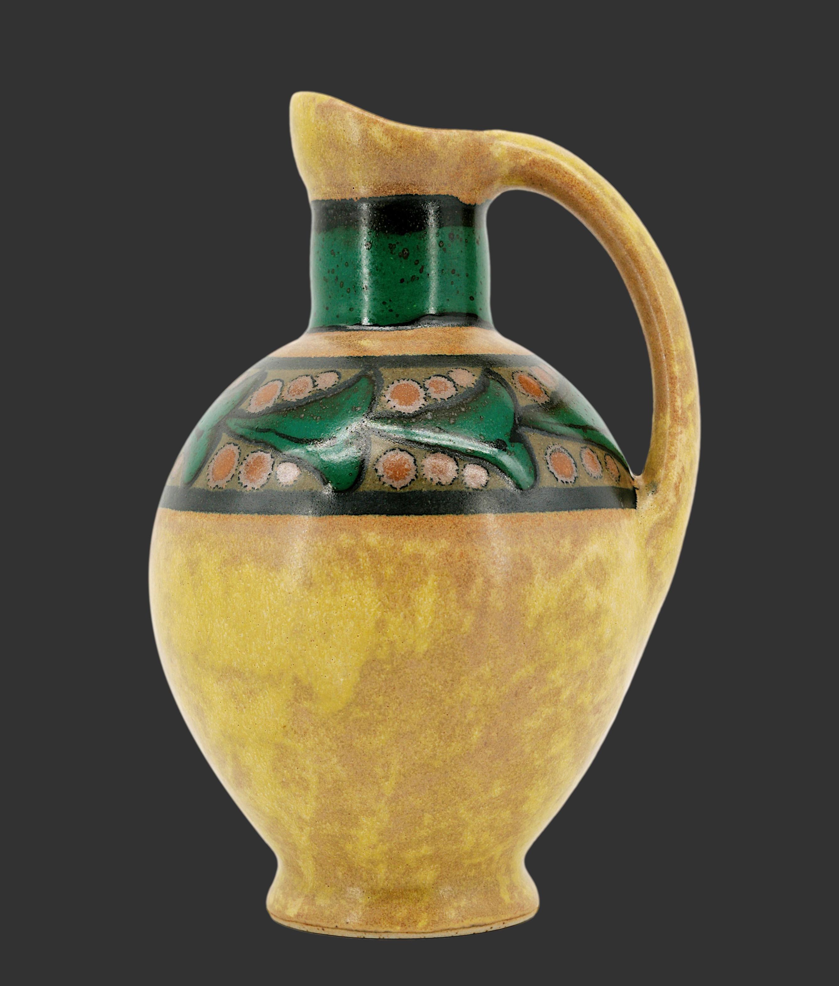 Brocca in gres Louis Lourioux, 1920 in vendita 2