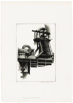 'Corner of Steel Plant' — American Modernism / Precisionism