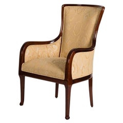 Louis Majorelle, Art Nouveau Mahogany Desck Chair, France, circa 1925