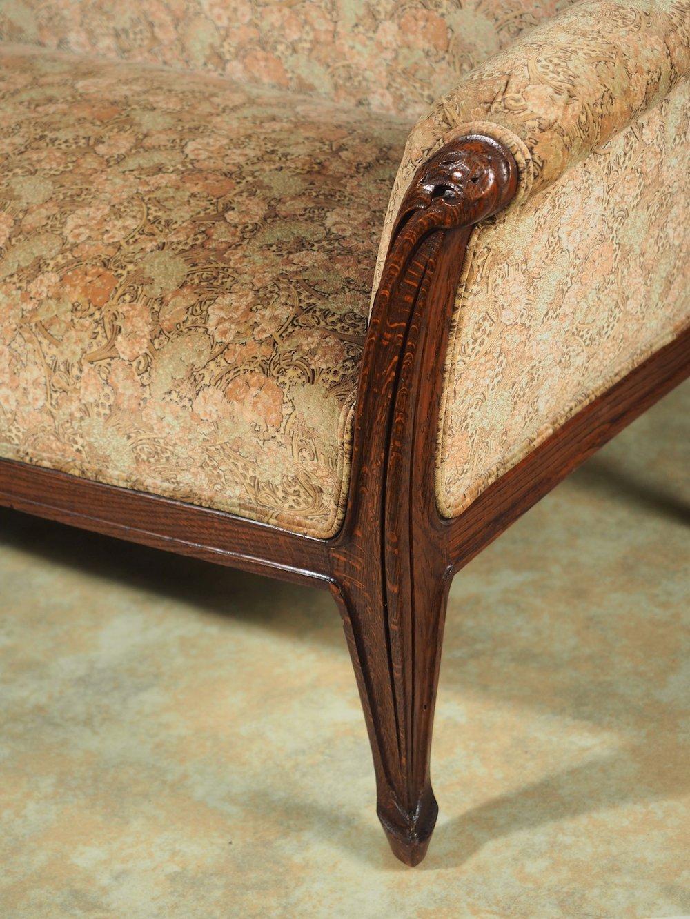 art nouveau sofas
