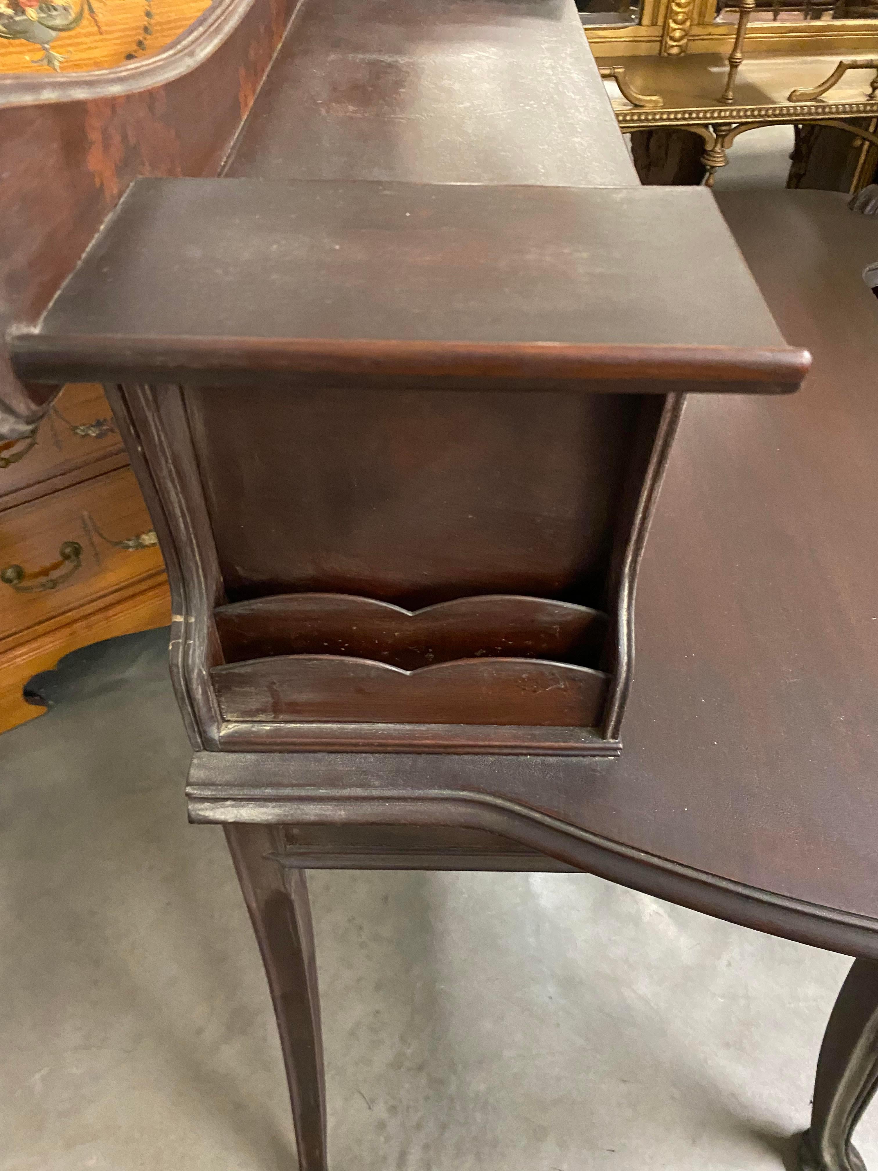 Louis Majorelle Art Nouveau Writing Desk with Rare Matching Chair 5