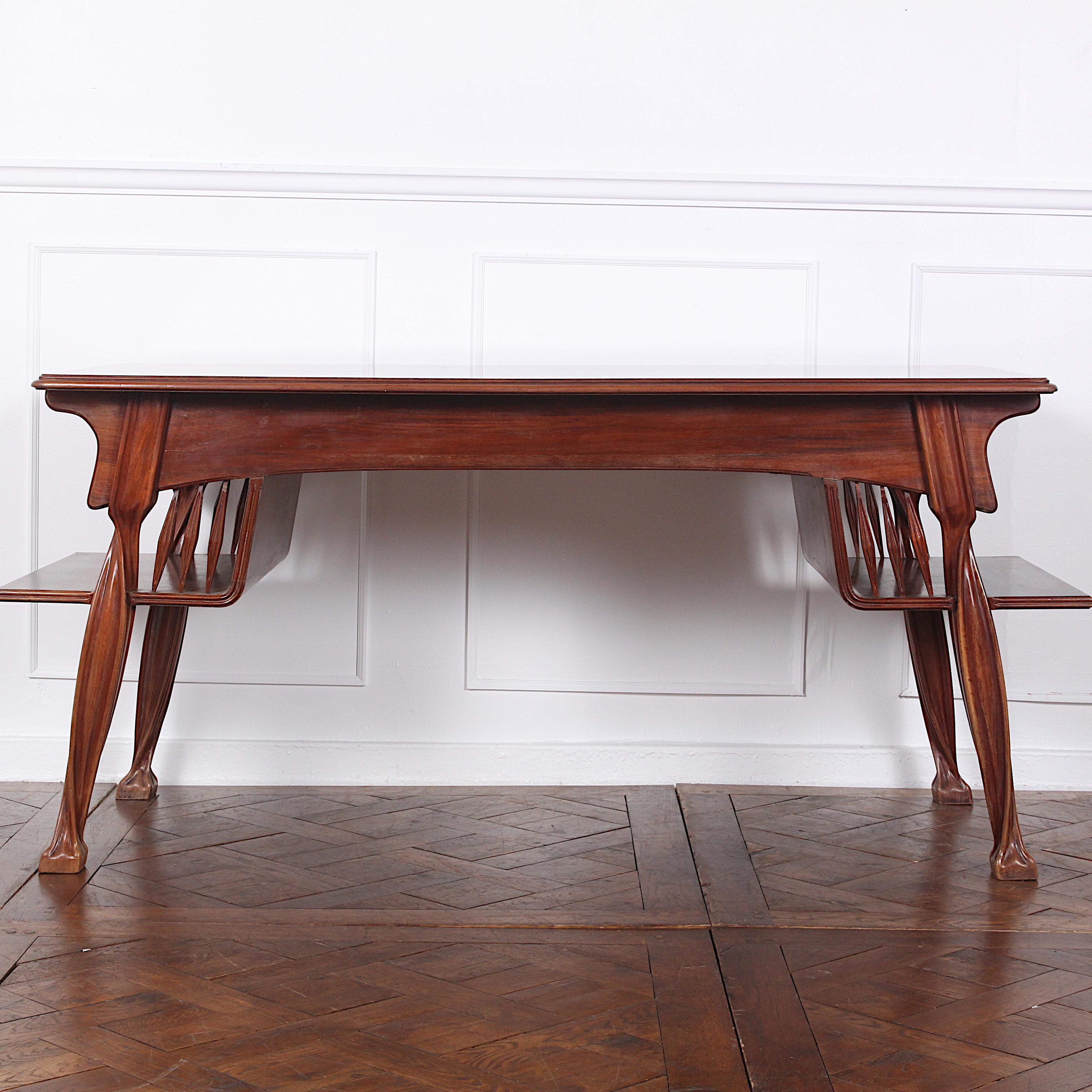 ‘Louis Majorelle’ Desk C.1910 Art Nouveau Paris. 7