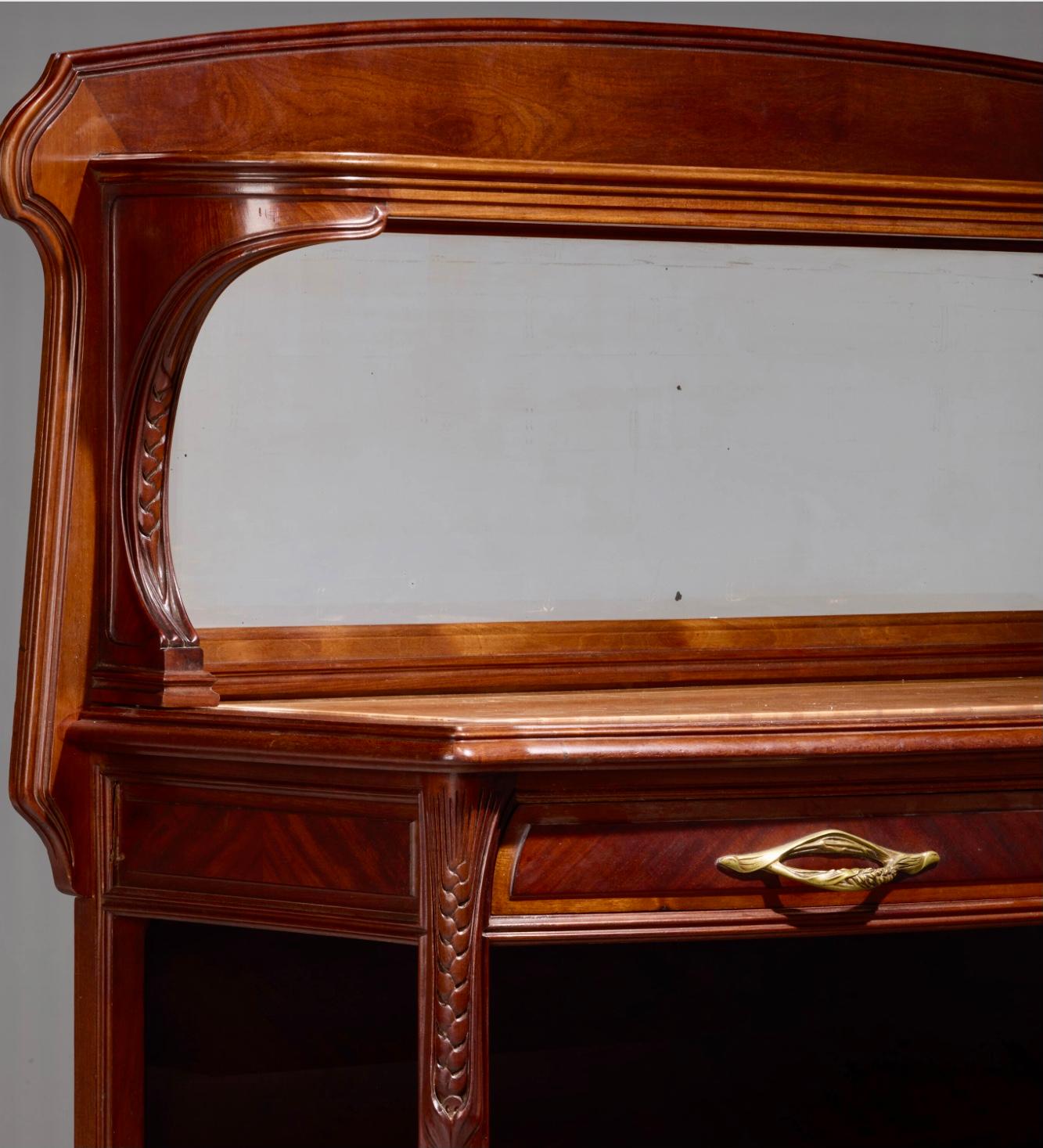 Francese Mobile buffet Louis Majorelle Epis De Ble in vendita