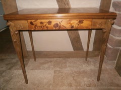 Table de jeu Art nouveau française Louis Majorelle, France, 1900
