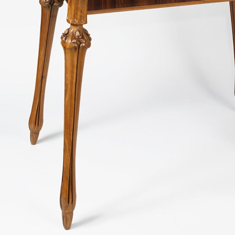 20th Century Louis Majorelle French Art Nouveau Table For Sale