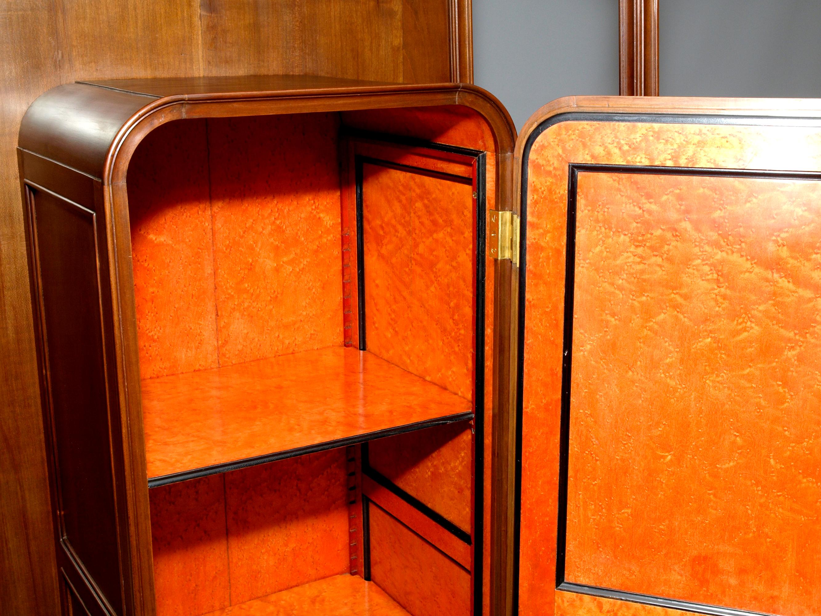 Cloisonne Art Nouveau Cabinet, Louis Majorelle Attributed In Good Condition For Sale In Heiligenberg, DE