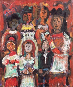 'Wedding Portrait', French Post Impressionist, Musée des Beaux-Arts, Benezit