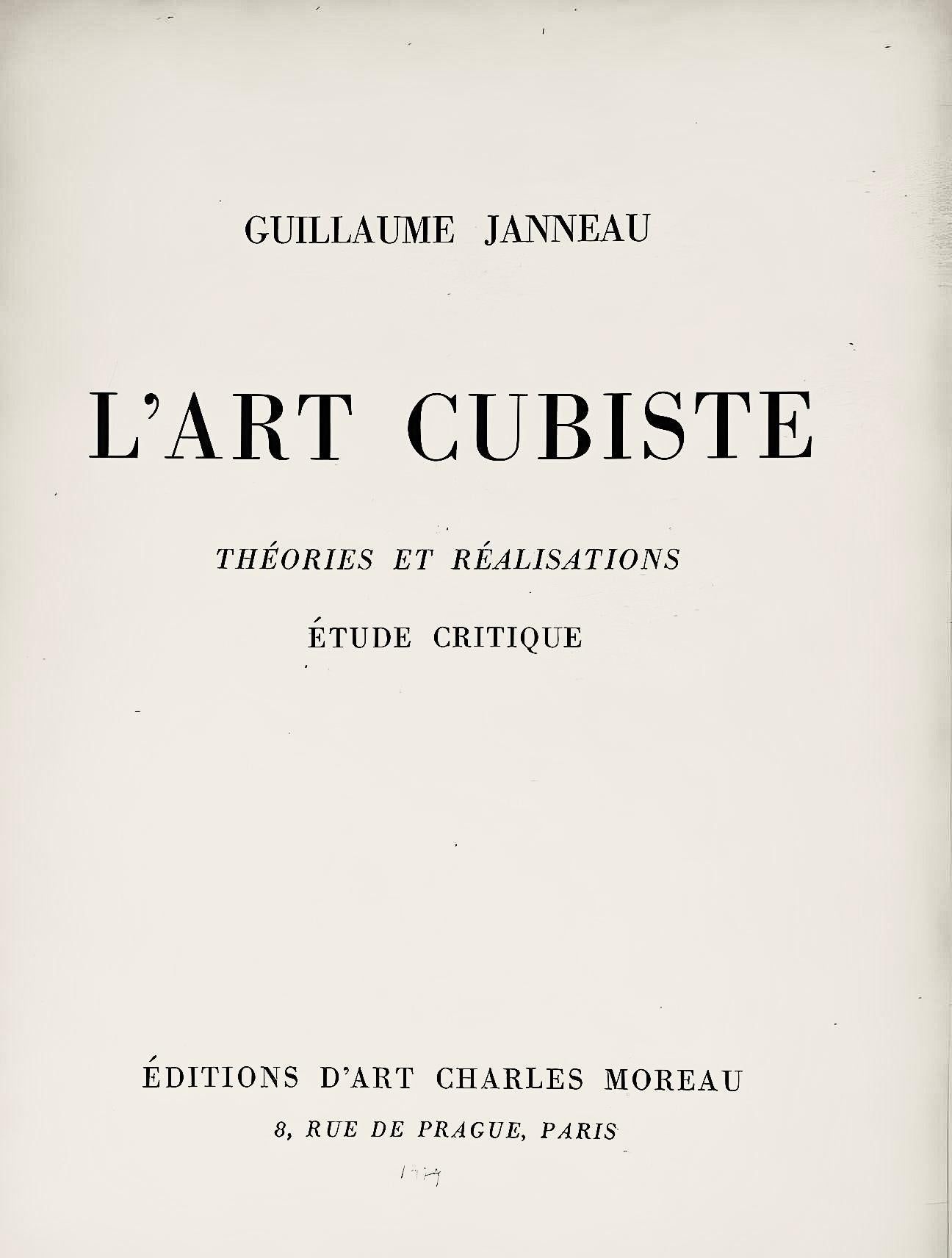 Marcoussis, Composición, L'Art Cubiste, Théories et Réalisations (después de) en venta 1