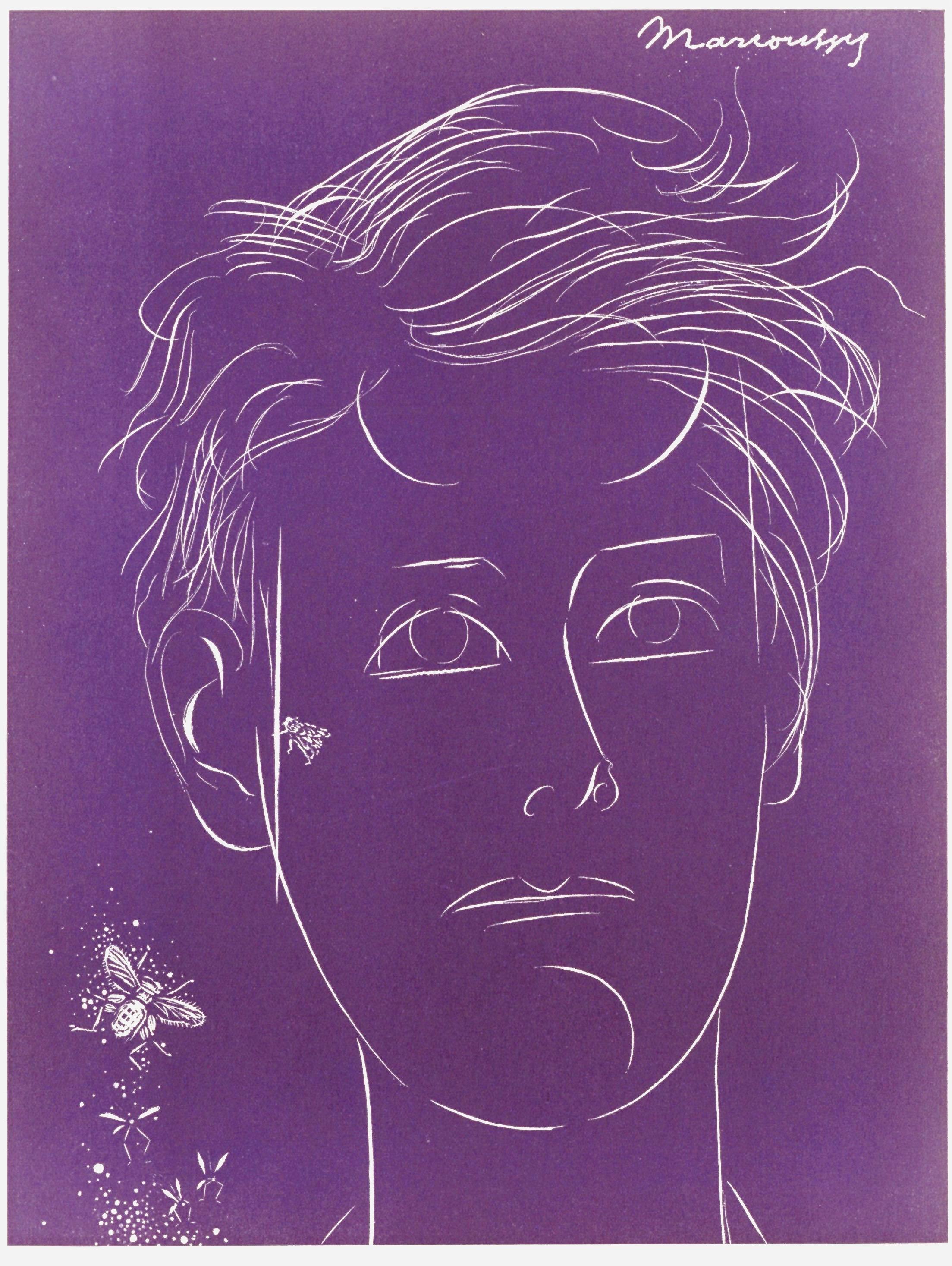 Louis Marcoussis Landscape Print – Rimbaud, Internationale Kunstsozietät XXe Jahrhundert