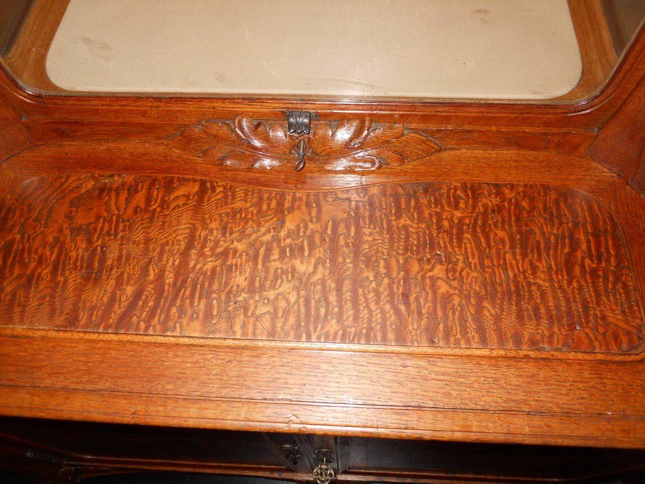 Louis-Maurice-Alphonse Herold Marquetry Collector's Cabinet For Sale 3