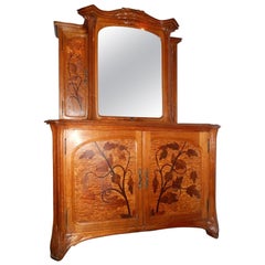 Mobile da collezione con intarsio Louis-Maurice-Alphonse Herold