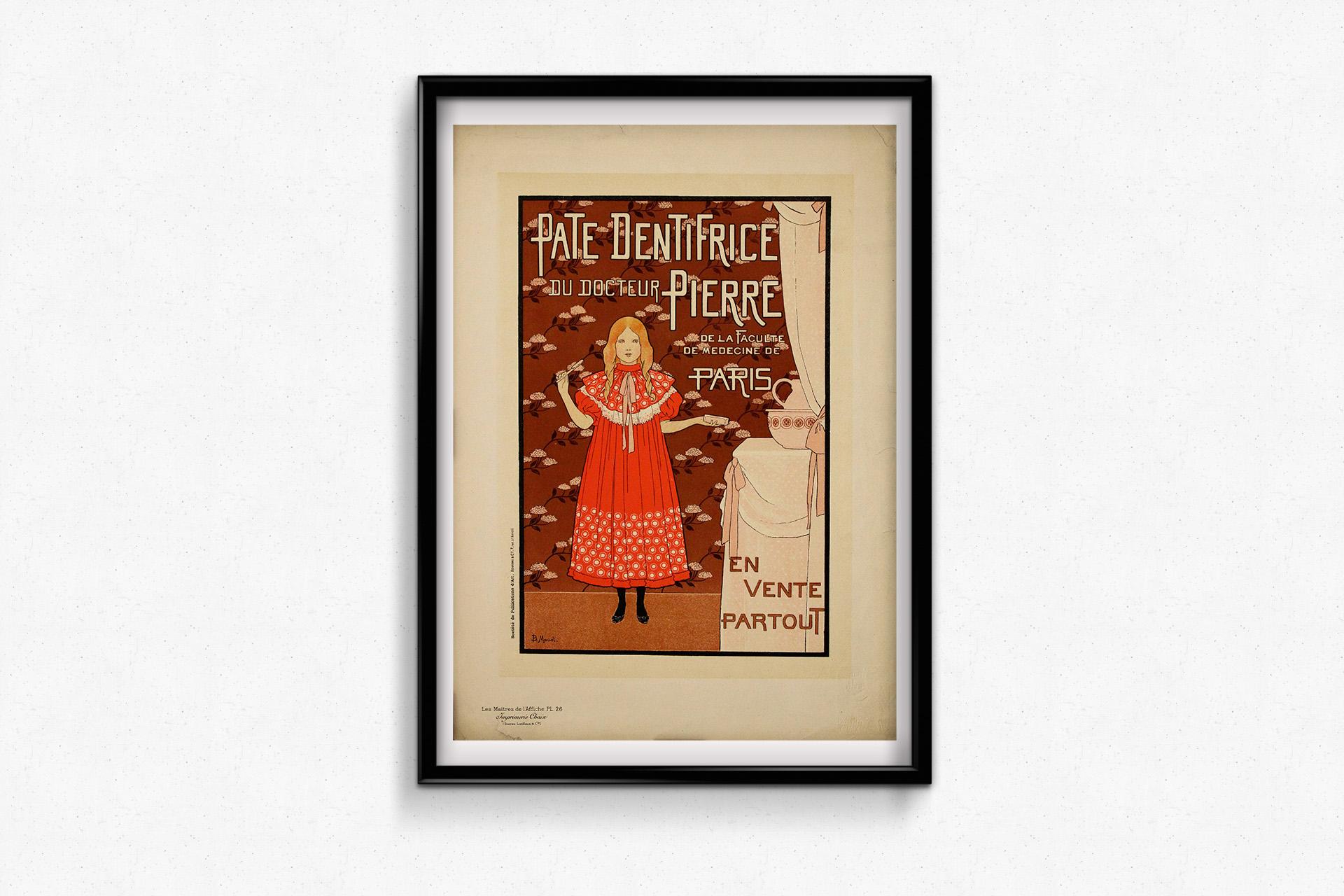 Original lithograph, published in 1896 as Plate 26 in Les Maîtres de l’Affiche For Sale 2